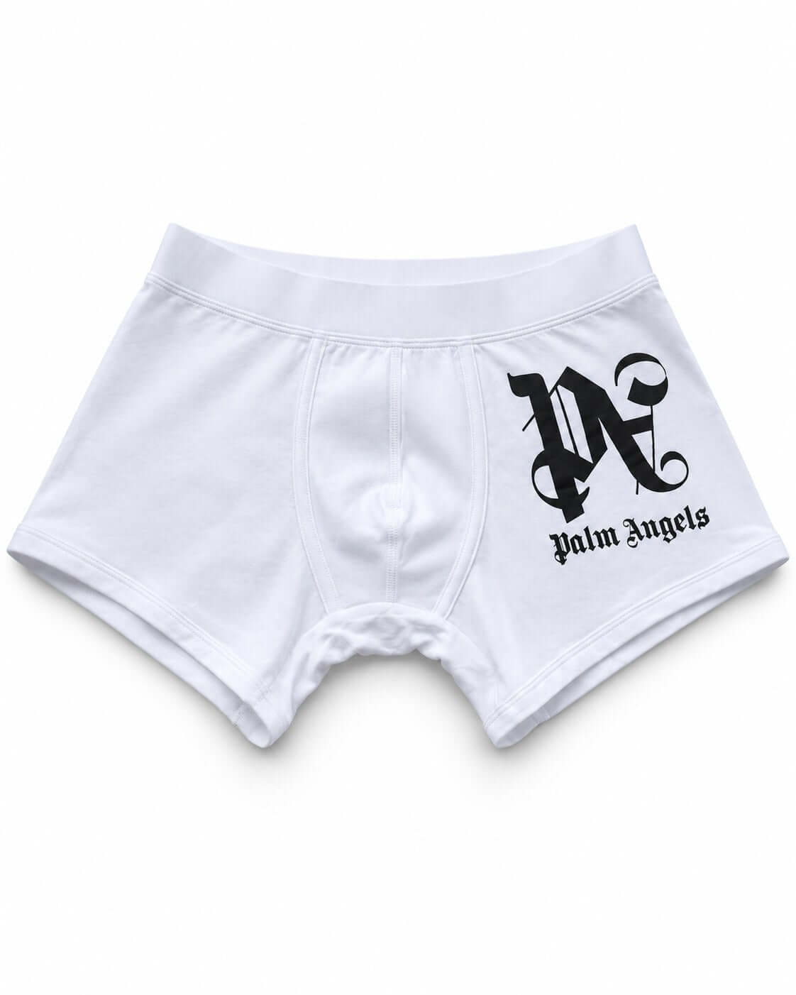 Palm Angels Logo Cotton Stretch Trunks 2 Pack