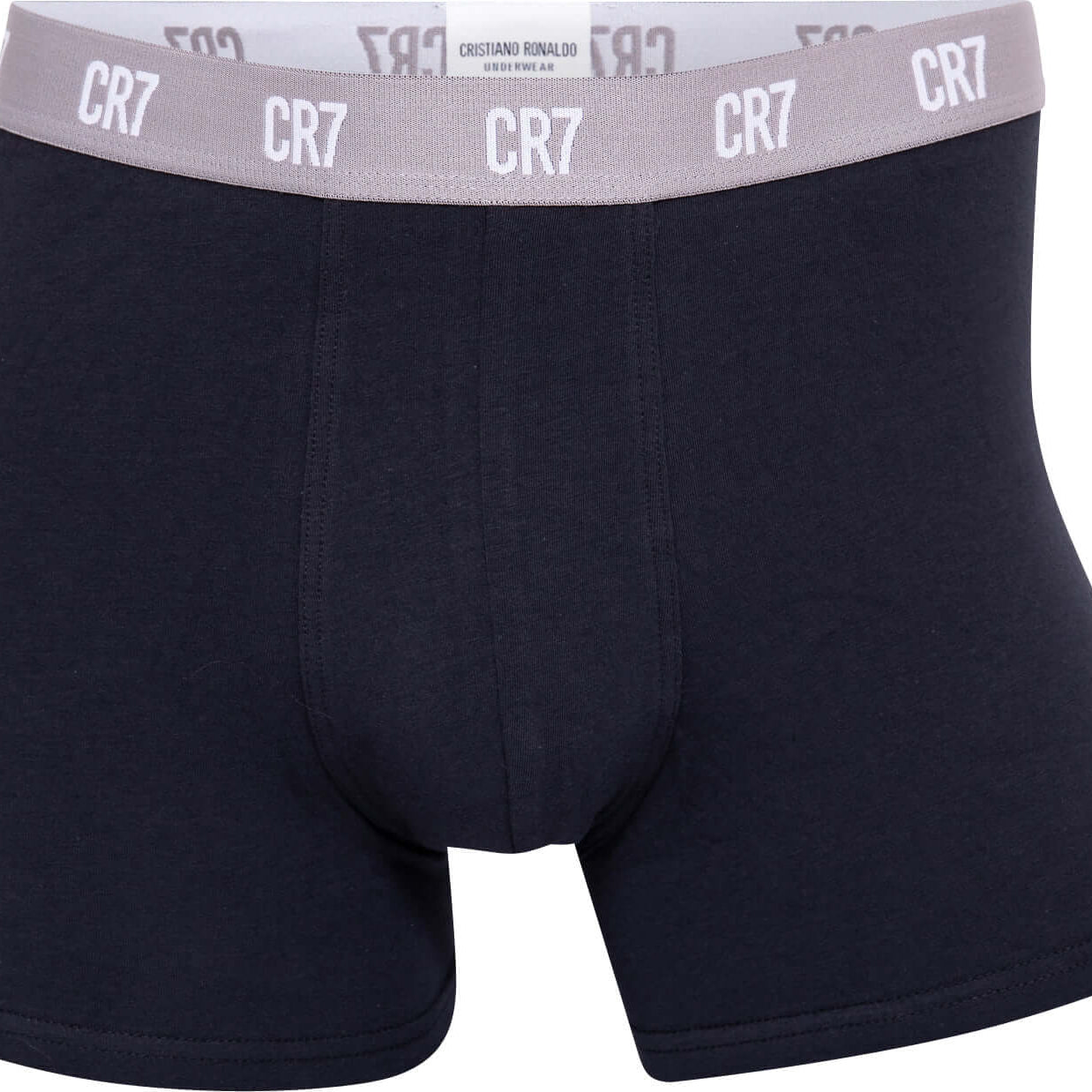CR7 3-Pack Men's Cotton Fashion Trunk - Navy / Blue / Light Blue