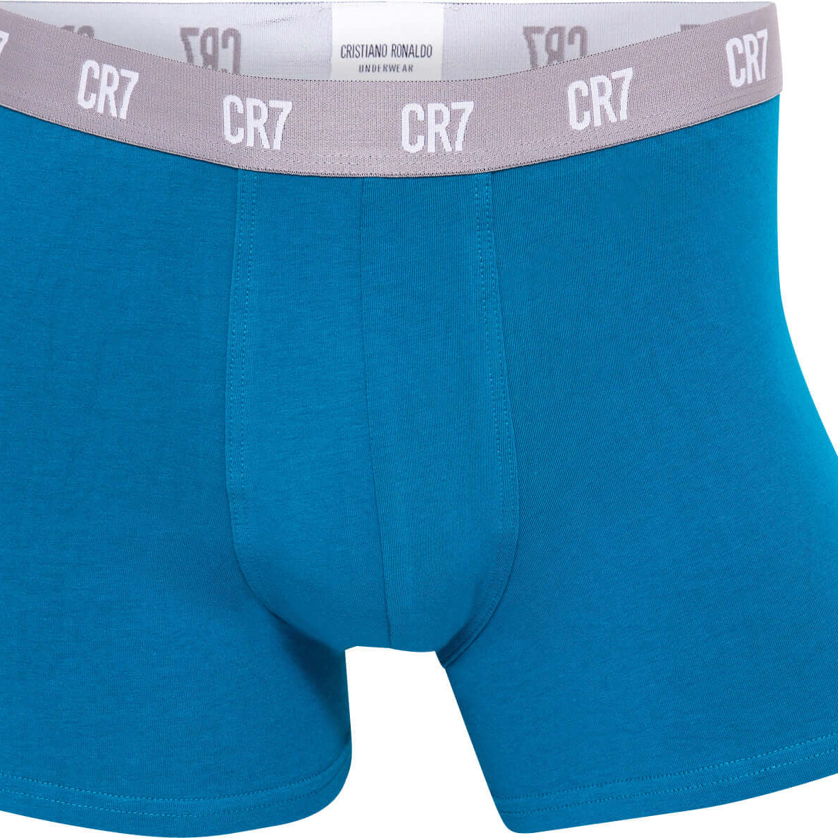 CR7 3-Pack Men's Cotton Fashion Trunk - Navy / Blue / Light Blue
