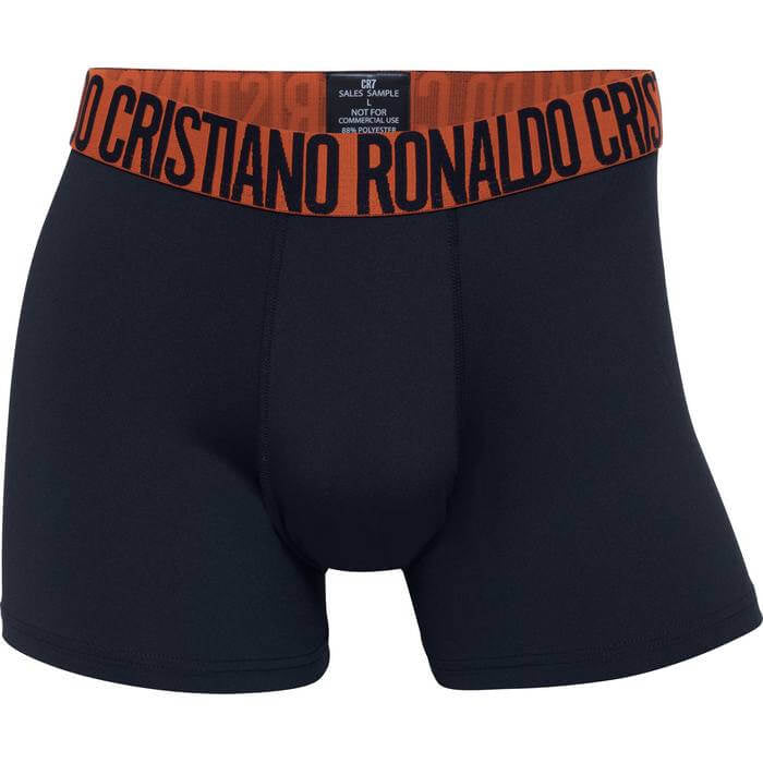 CR7 Men's 3 Pack Microfiber Performance Trunks - Multicolor