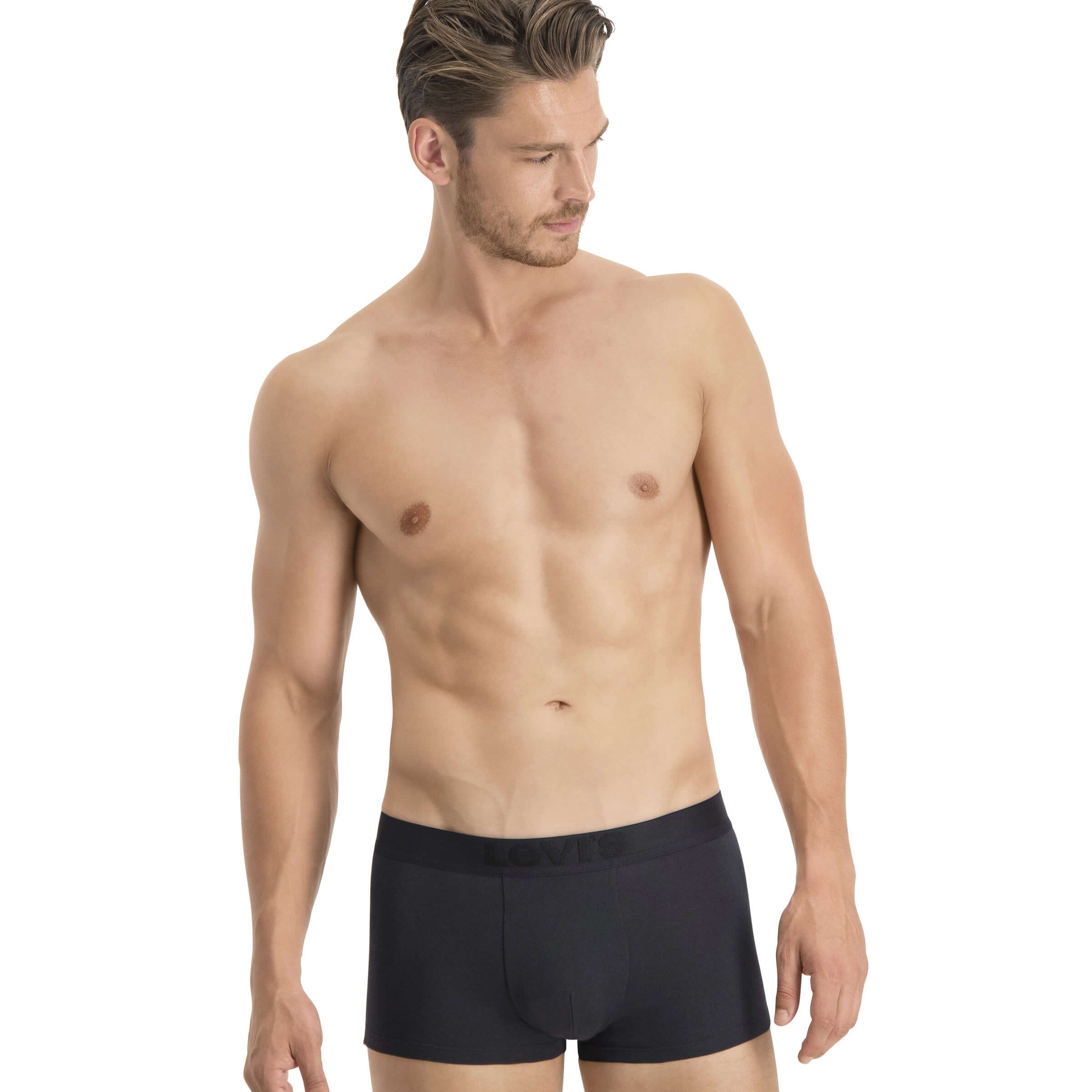 Levi's 3 pack Premium Cotton Stretch Trunks - Black