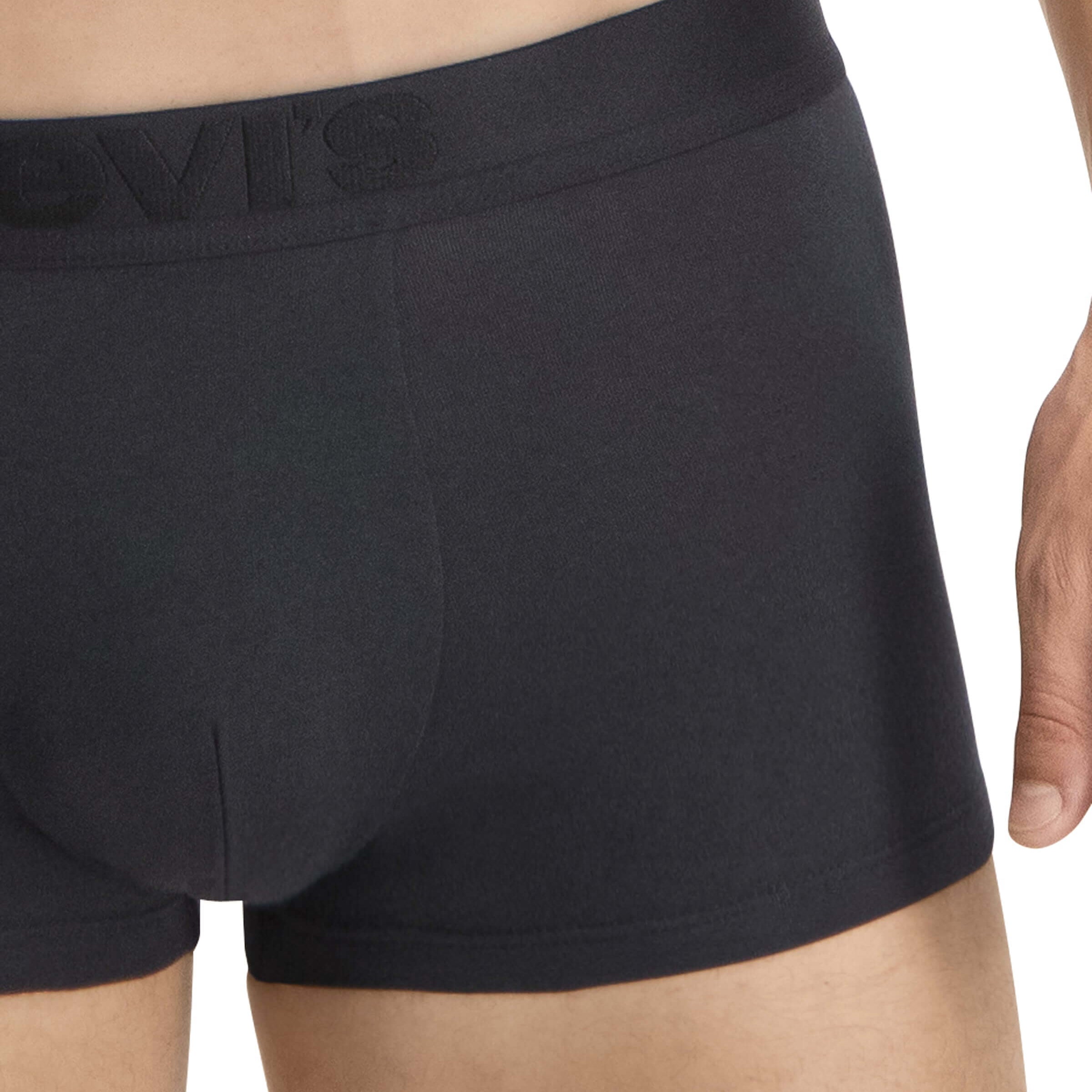 Levi's 3 pack Premium Cotton Stretch Trunks - Black