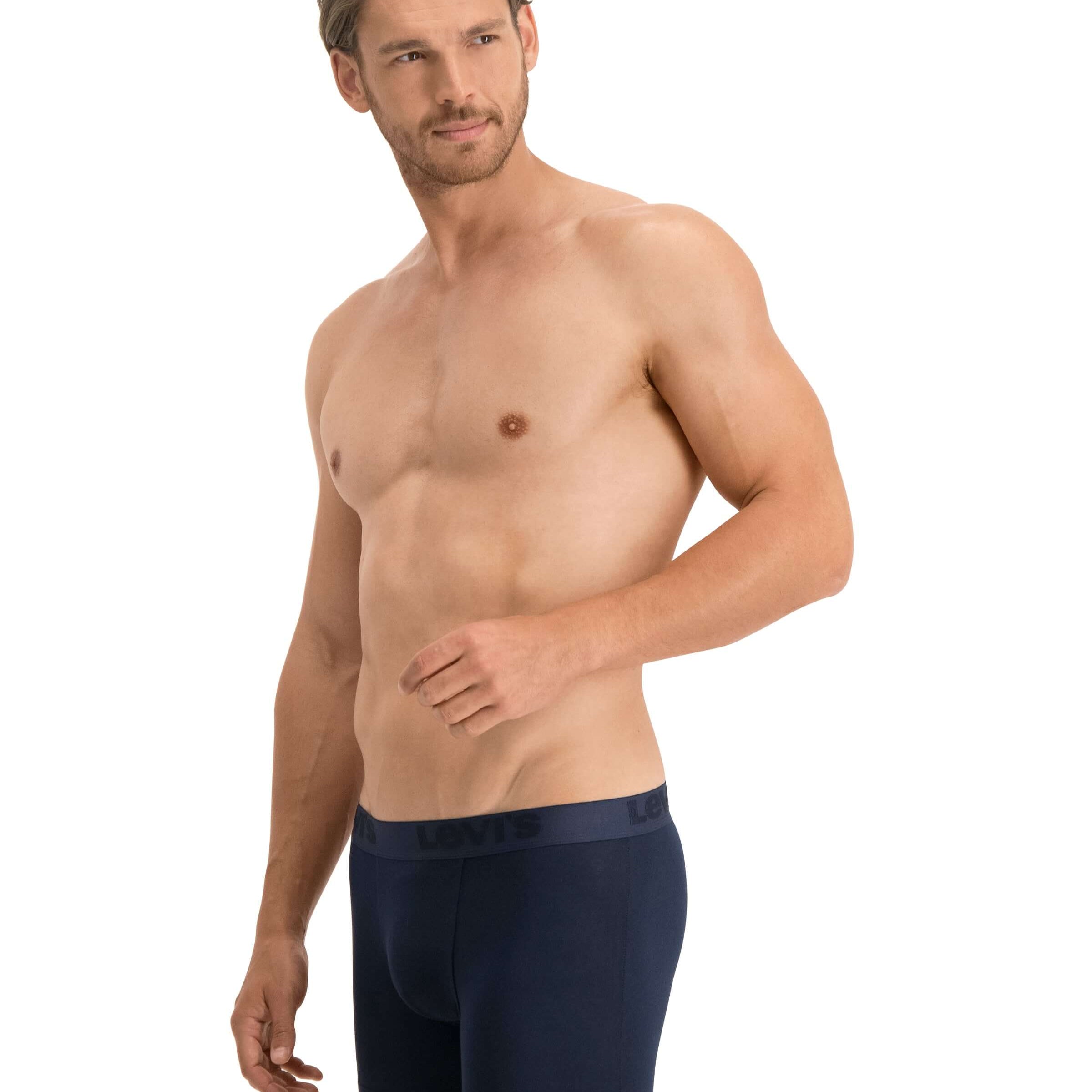 Levi's Premium Cotton Stretch Boxer Briefs - Black