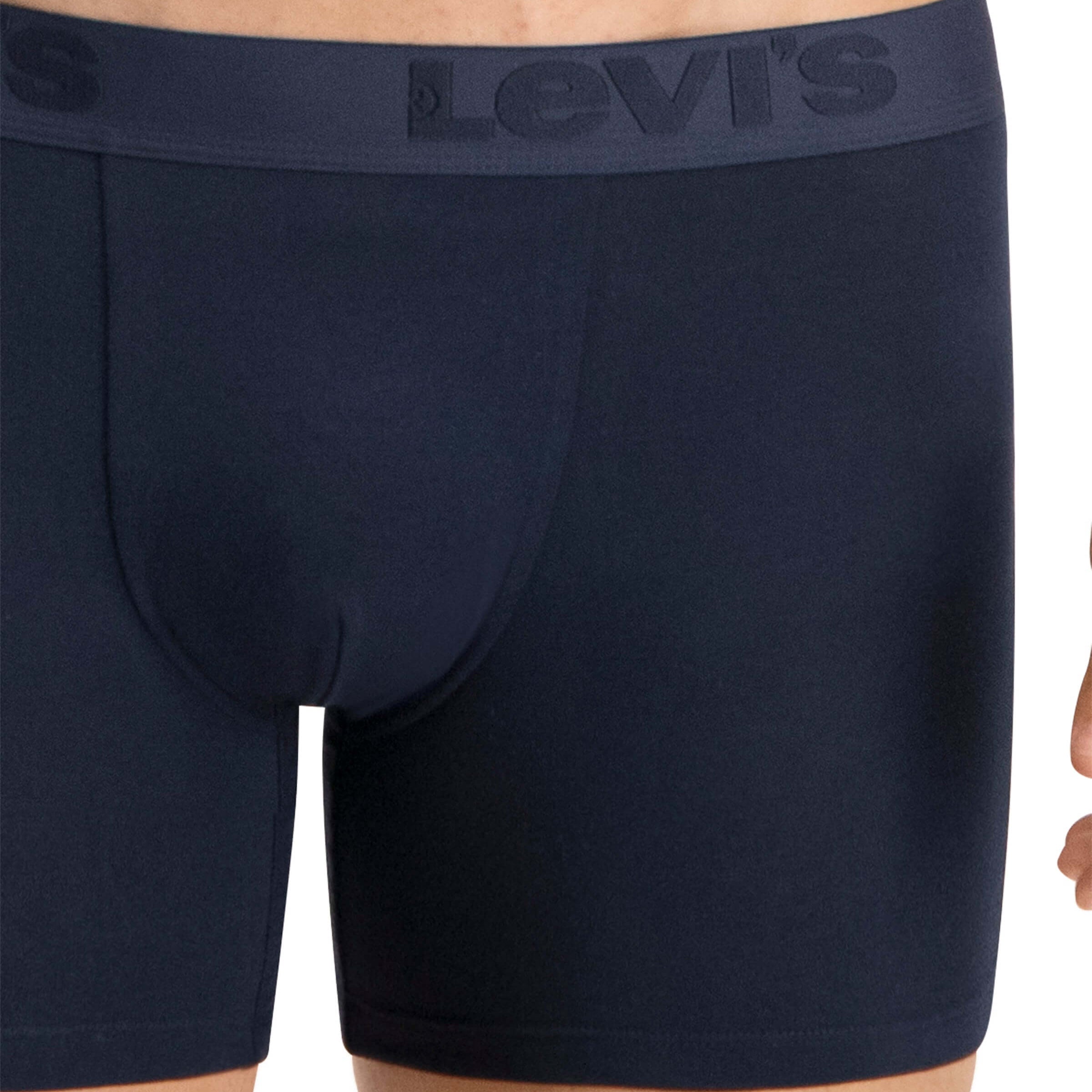 Levi's Premium Cotton Stretch Boxer Briefs - Black