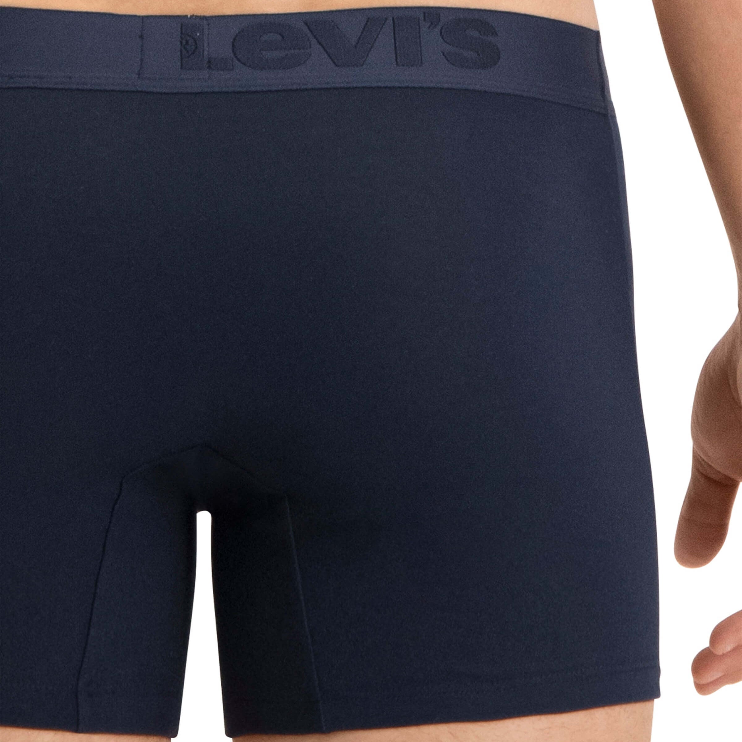 Levi's Premium Cotton Stretch Boxer Briefs - Black