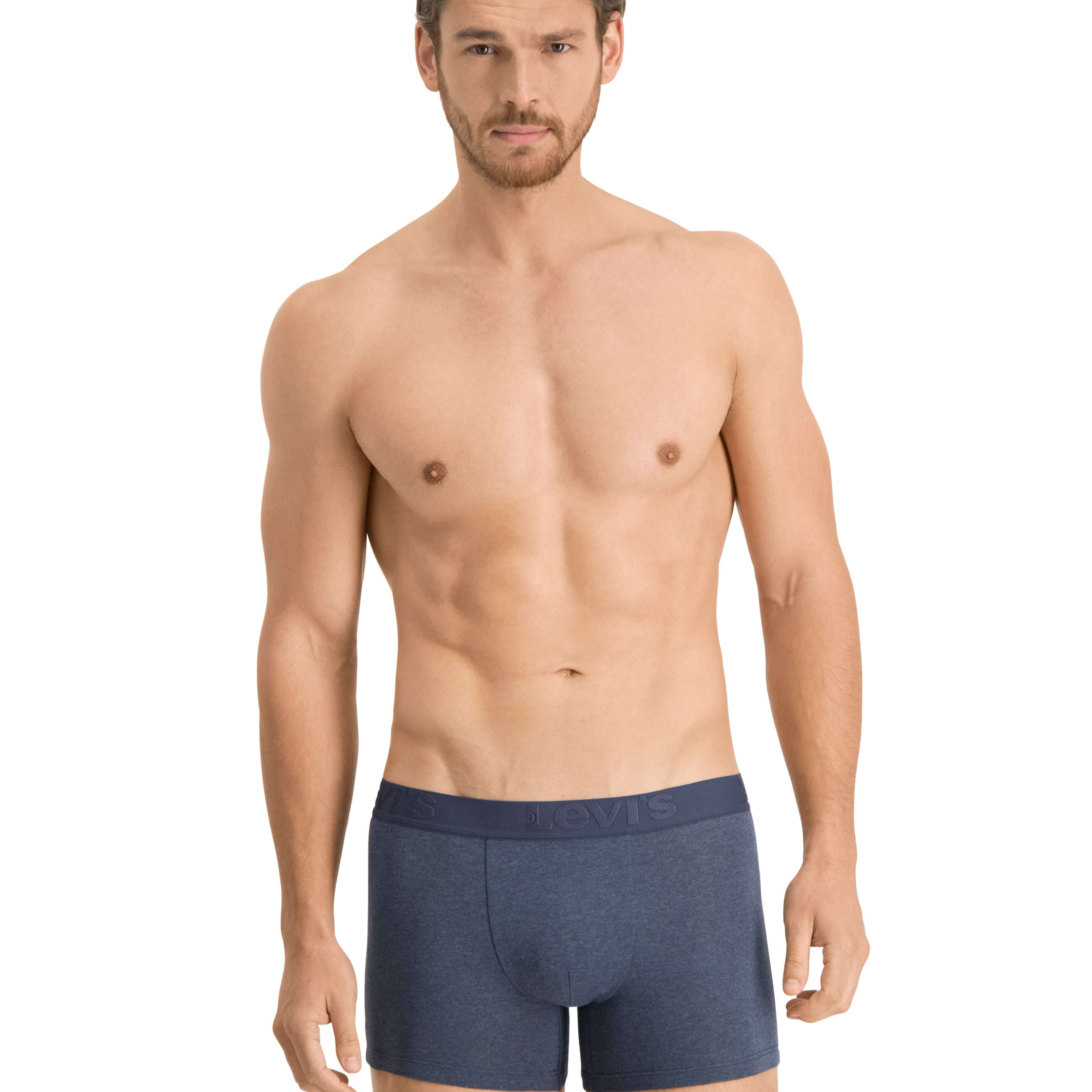 Levi's Premium Cotton Stretch Boxer Briefs - Blue/Denim/White