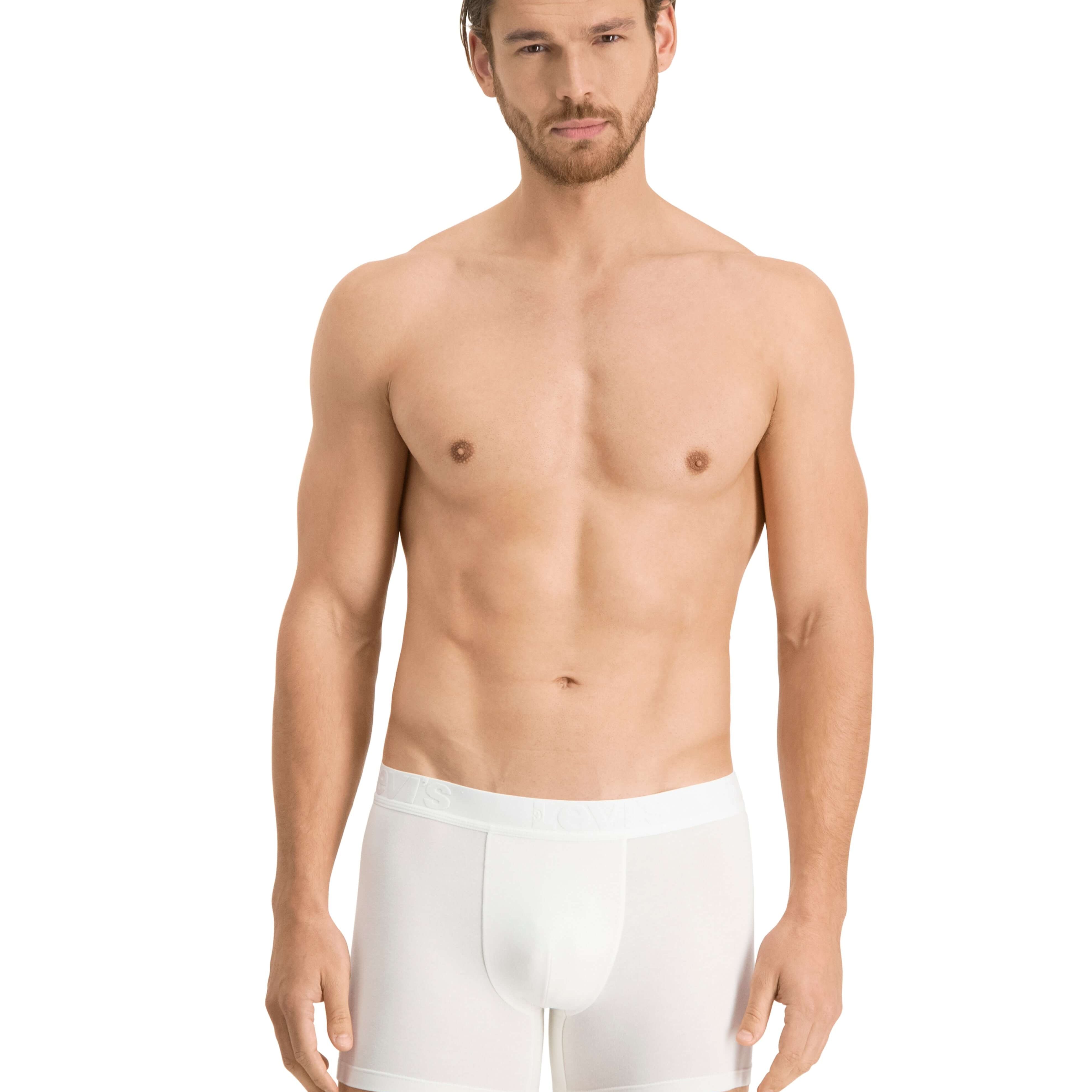 Levi's Premium Cotton Stretch Boxer Briefs - Blue/Denim/White