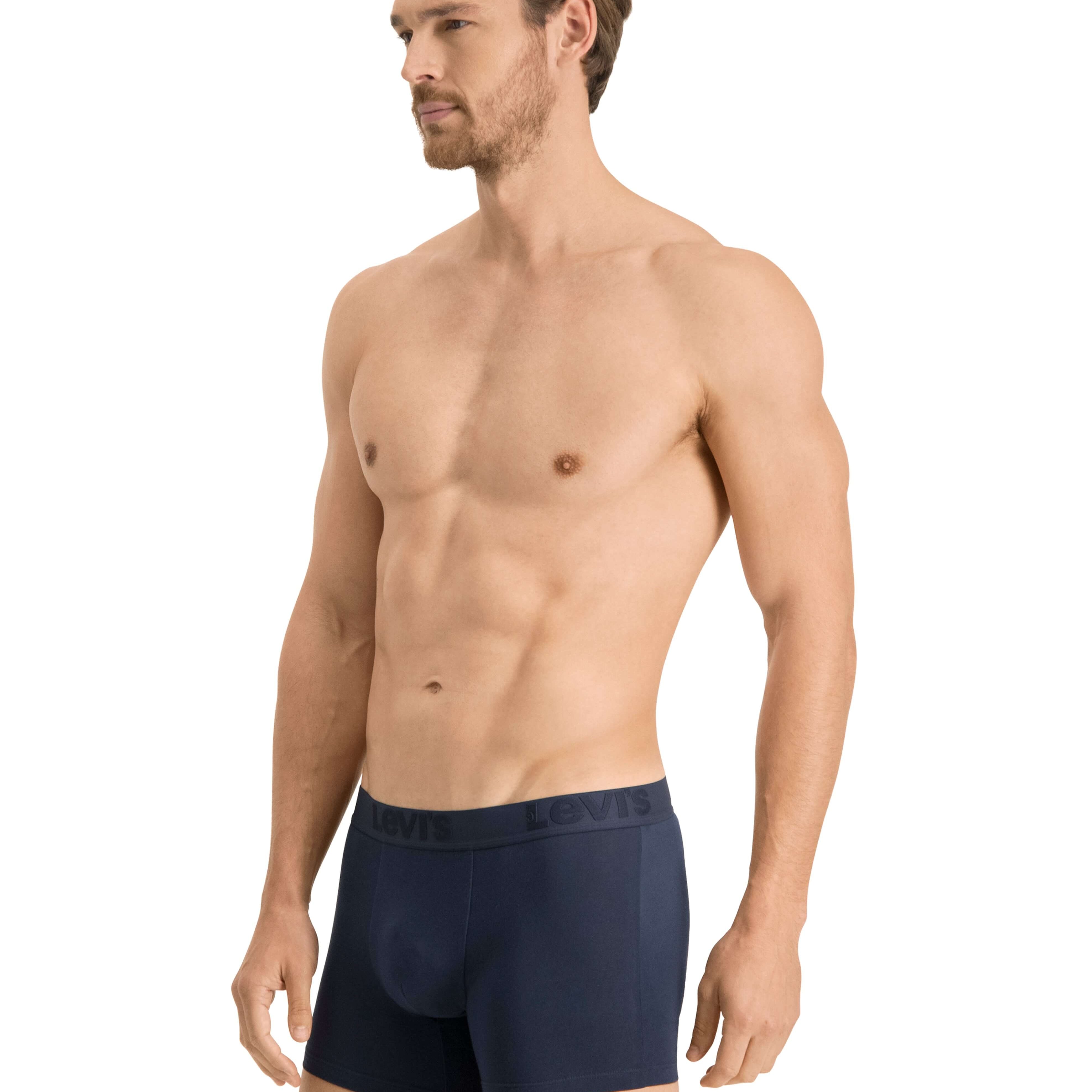Levi's Premium Cotton Stretch Boxer Briefs - Blue/Denim/White