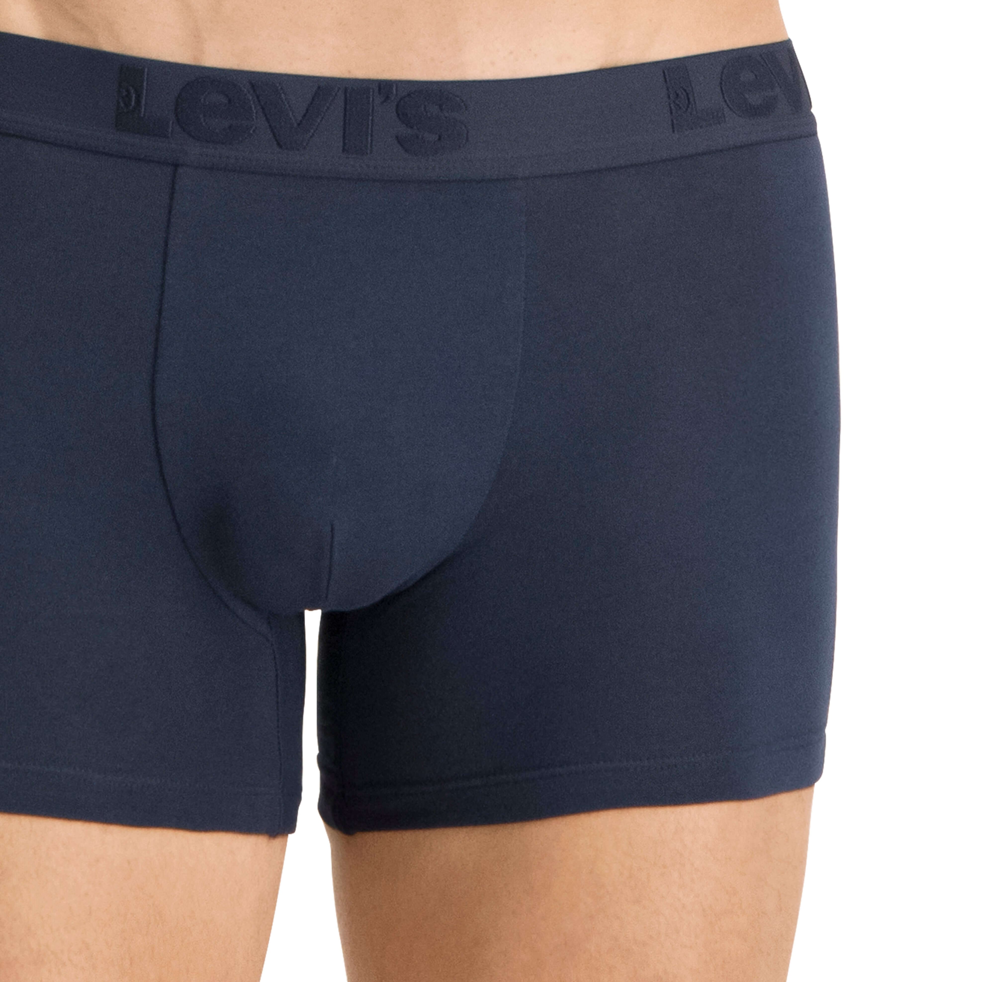 Levi's Premium Cotton Stretch Boxer Briefs - Blue/Denim/White