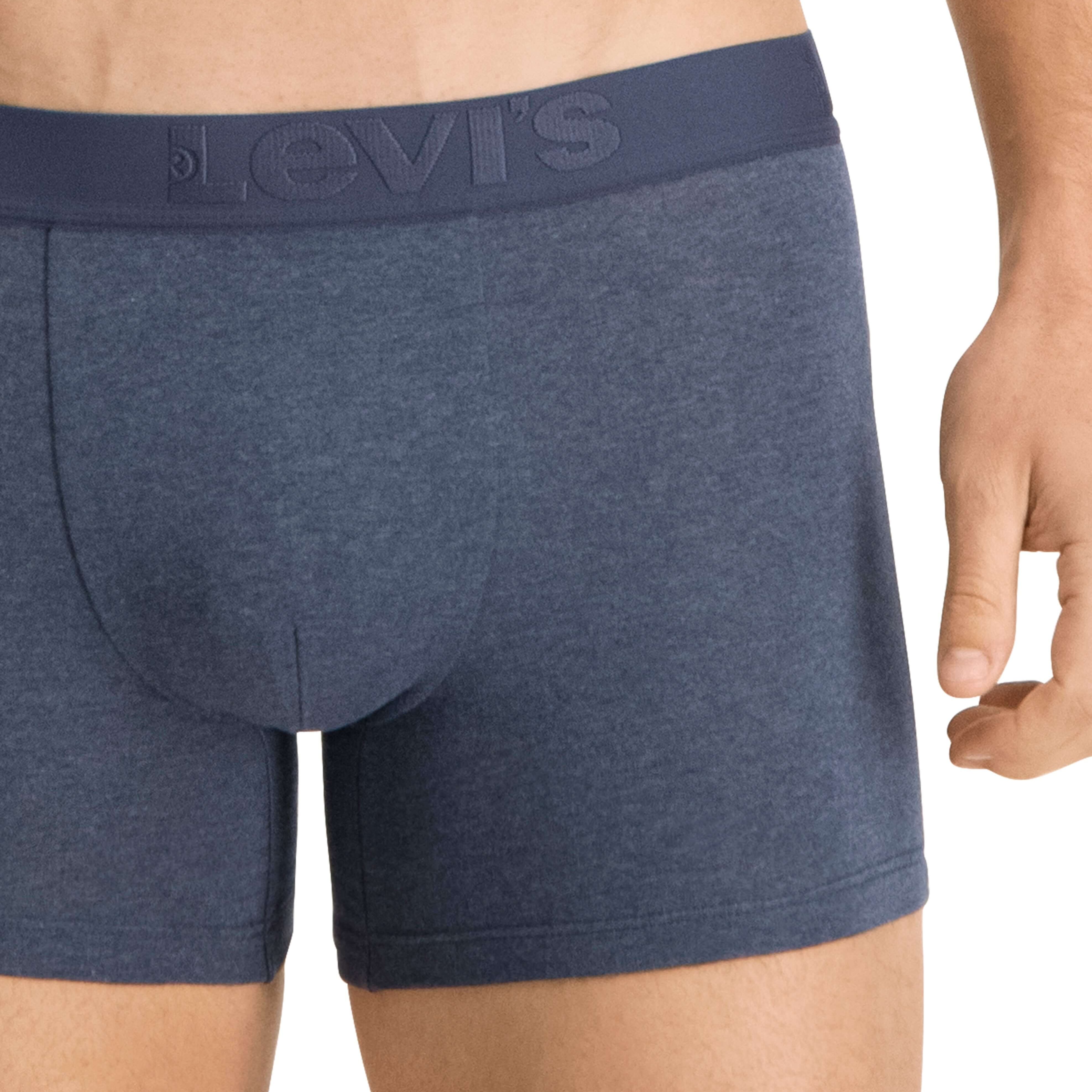 Levi's Premium Cotton Stretch Boxer Briefs - Blue/Denim/White