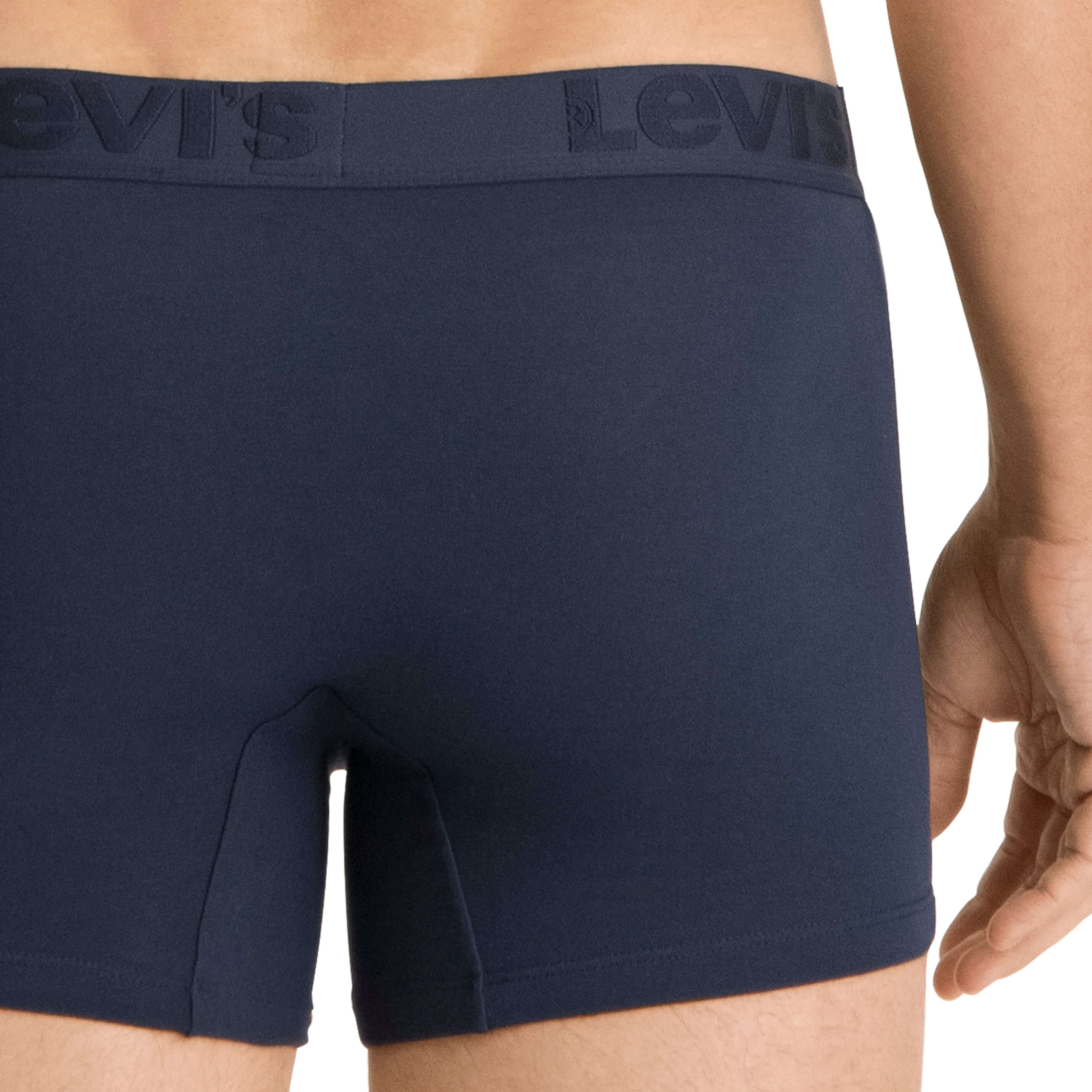 Levi's Premium Cotton Stretch Boxer Briefs - Blue/Denim/White