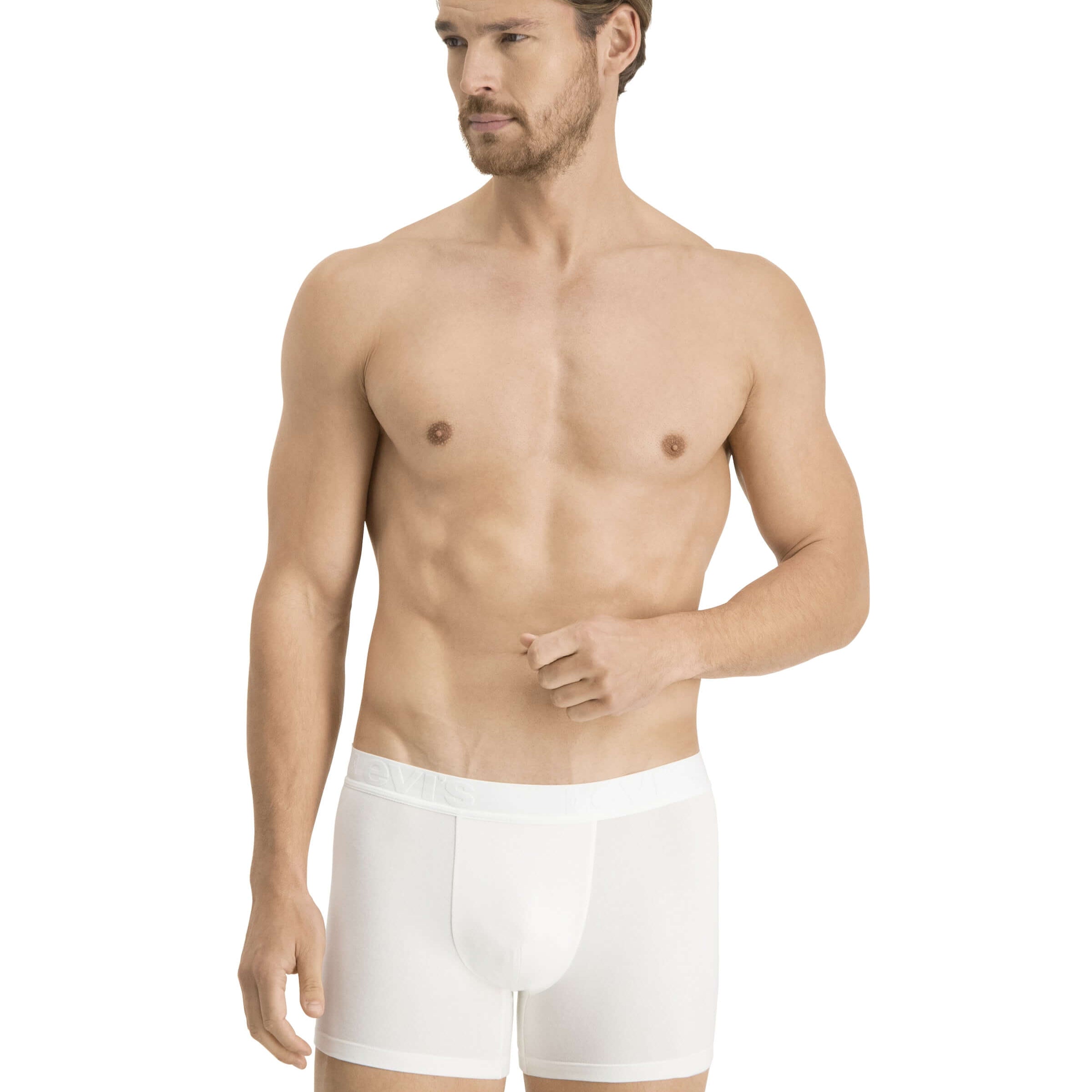 Levi's Premium Cotton Stretch Boxer Briefs - Black/Grey/White