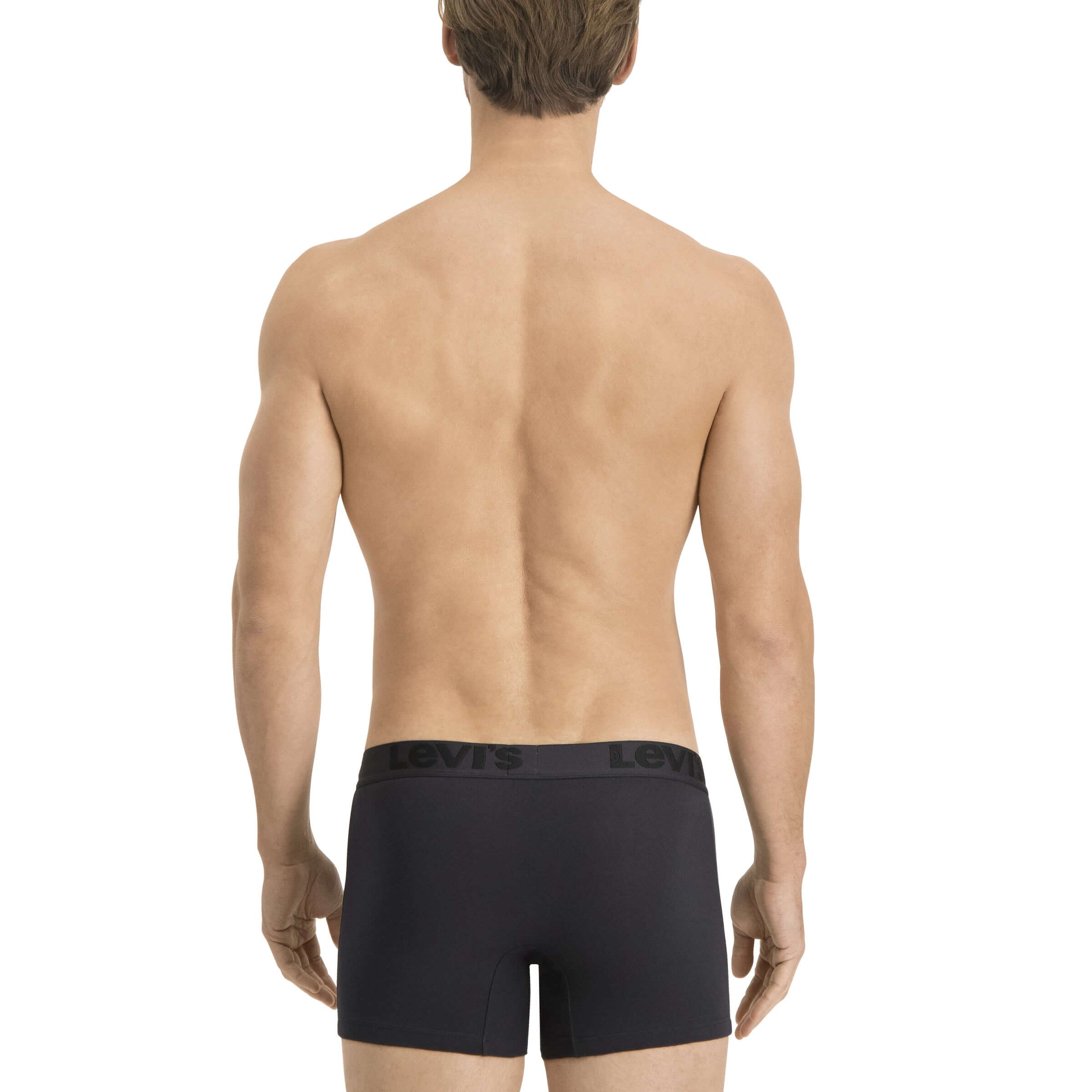 Levi's Premium Cotton Stretch Boxer Briefs - Black/Grey/White