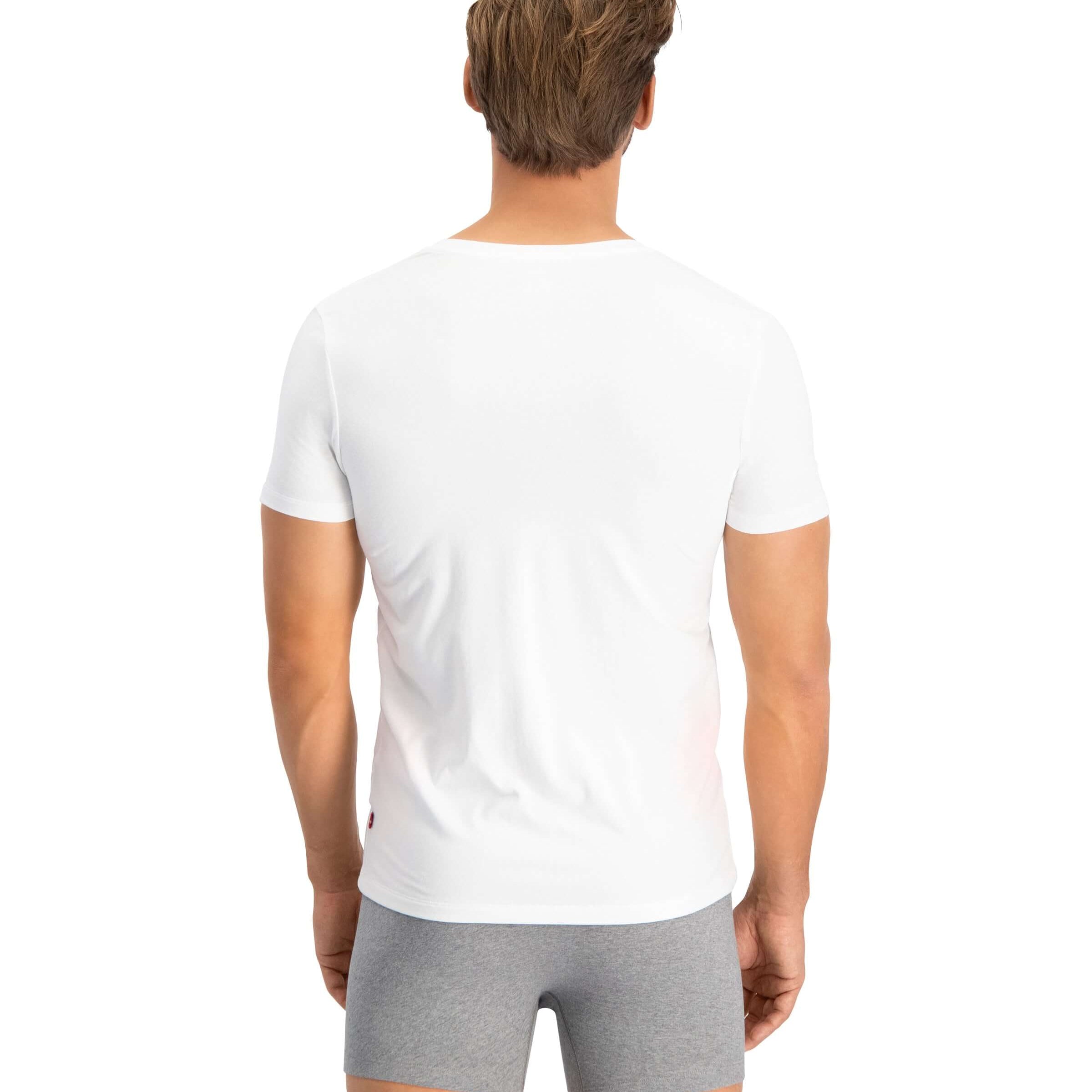 Levi's Premium V-Neck T-Shirt 2 Pack for Men - White