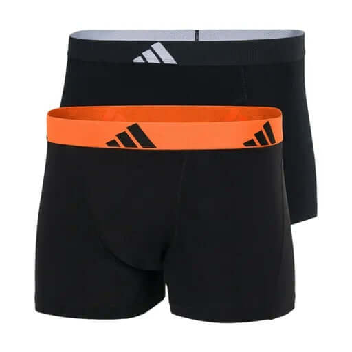 Adidas Men’s Active Flex Logo Boxer 2 Pack - Performance Trunks