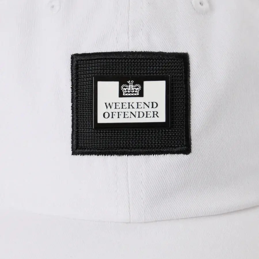 Weekend Offender Louis Baseball Cap | White
