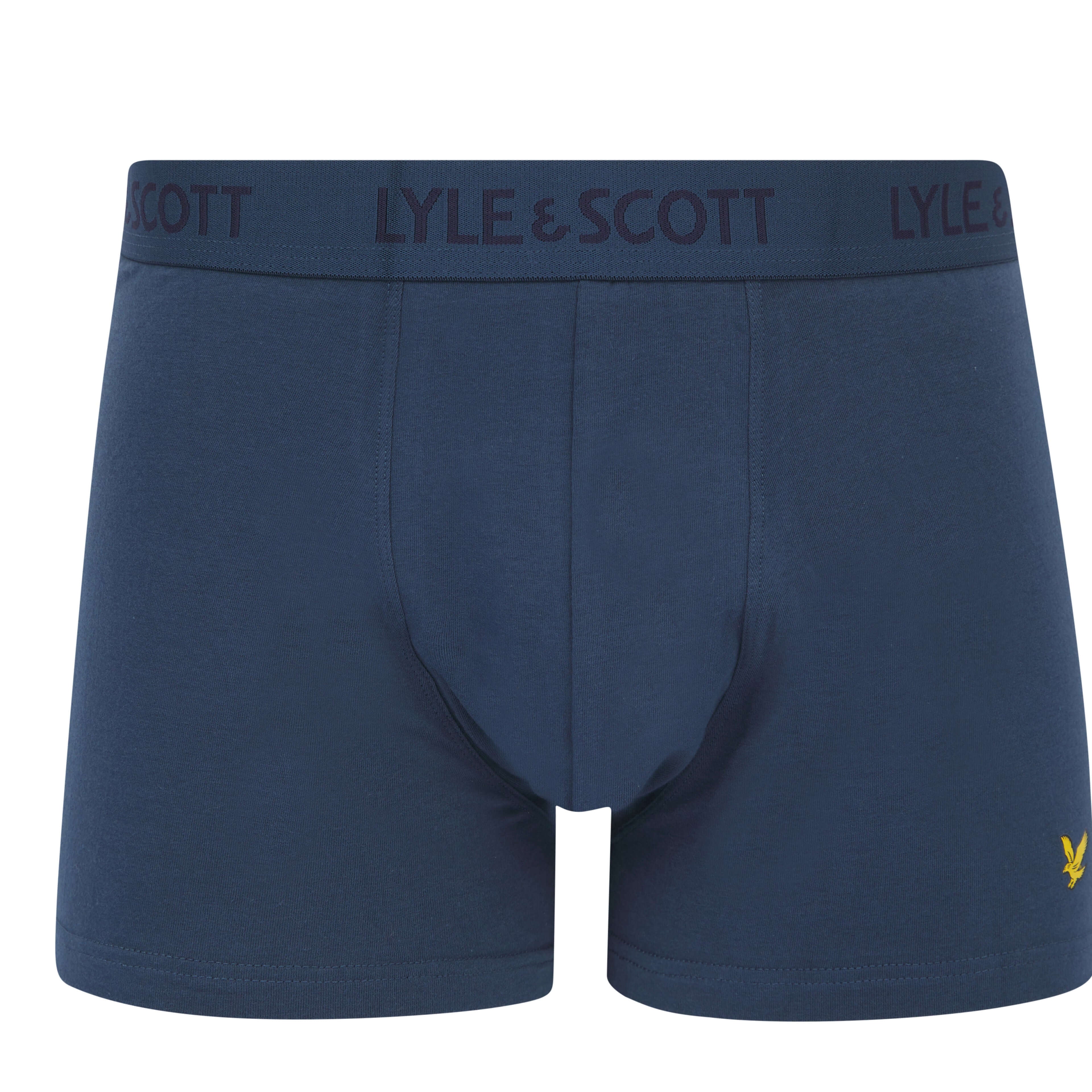 Lyle & Scott 3 Pack Barclay Men's Trunks - Blue, Multi