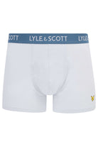 Lyle & Scott 3 Pack Men's Barclay Trunks - Green/White/Navy