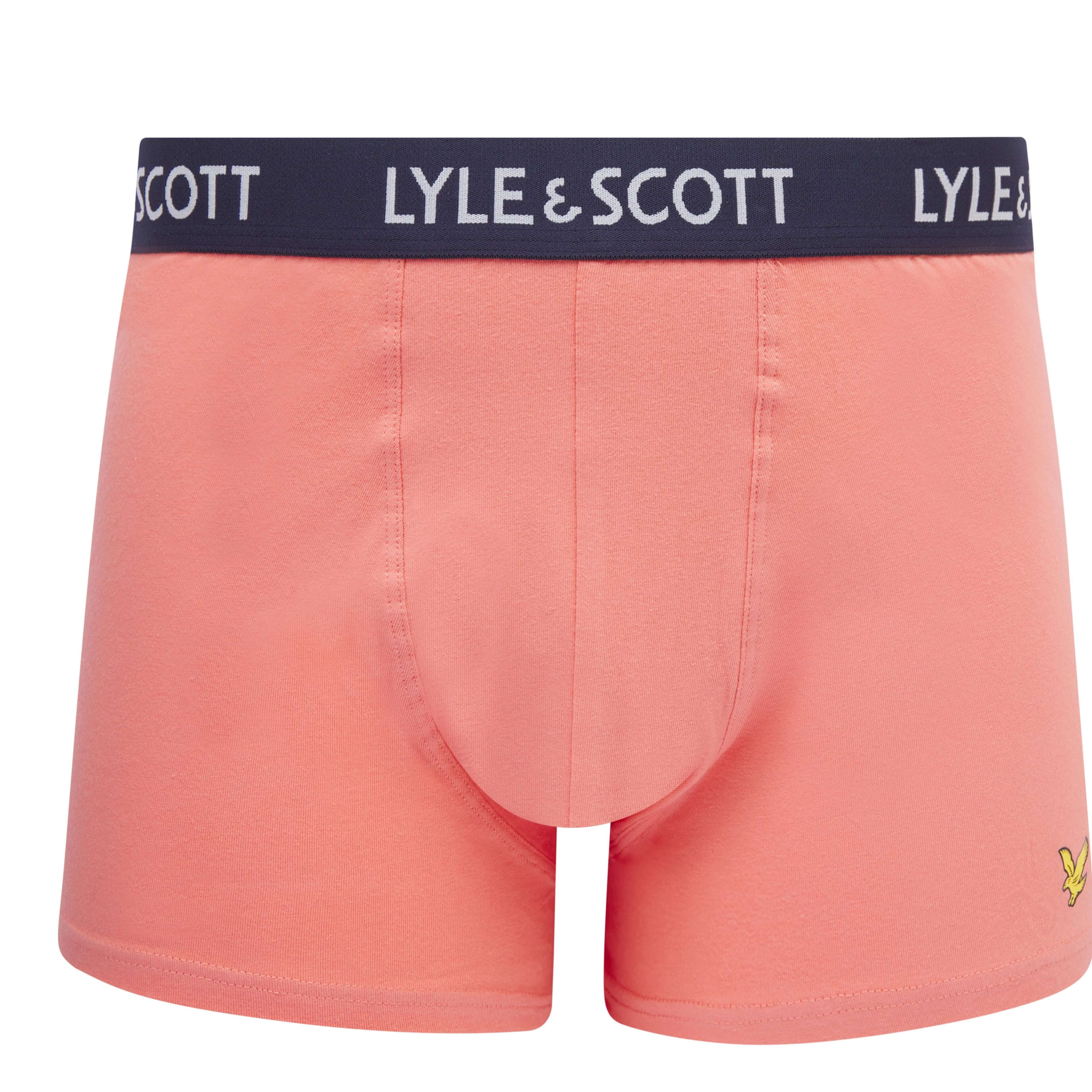 Lyle & Scott 3 Pack Barclay Men's Trunks - Multi Colour