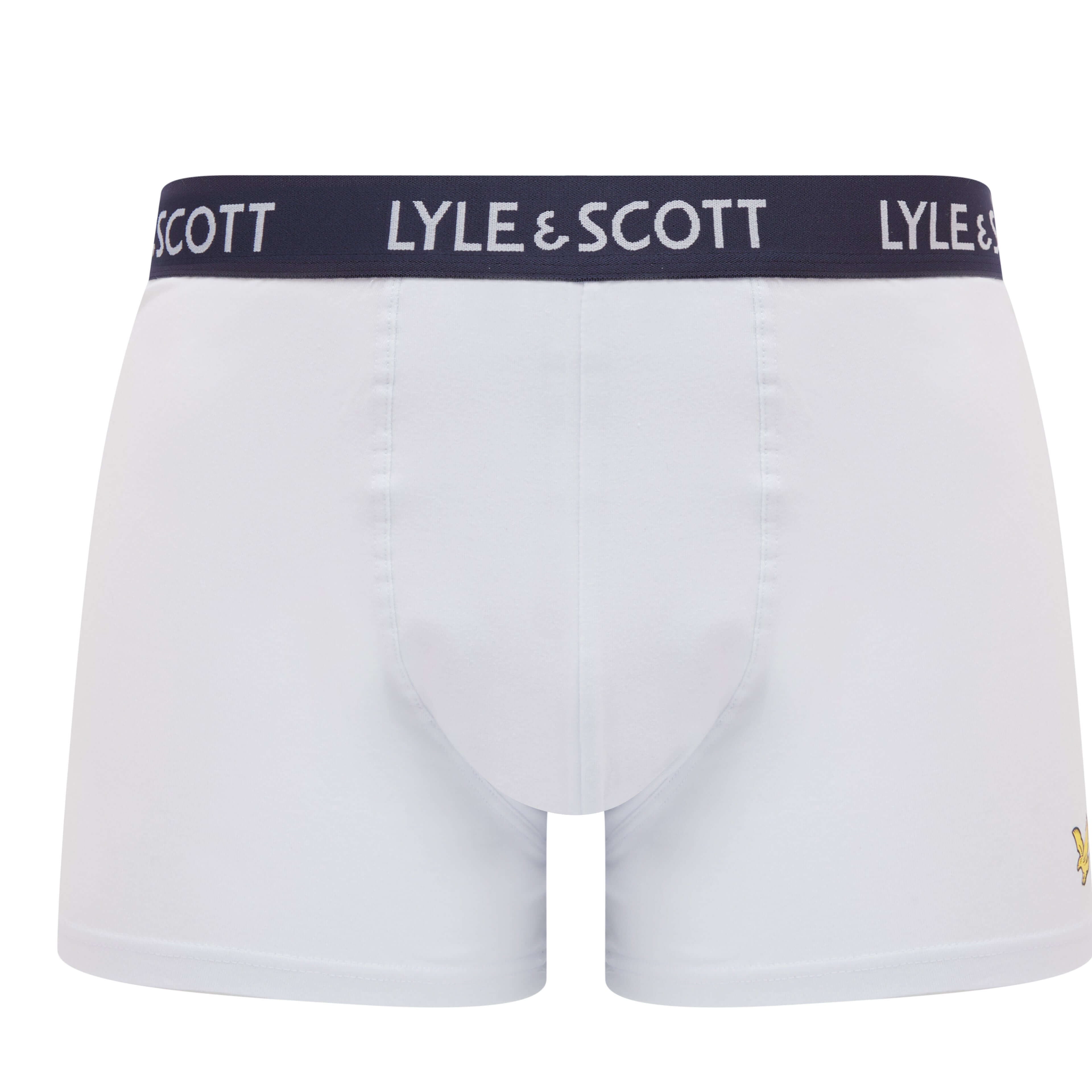 Lyle & Scott 3 Pack Barclay Men's Trunks - Multi Colour