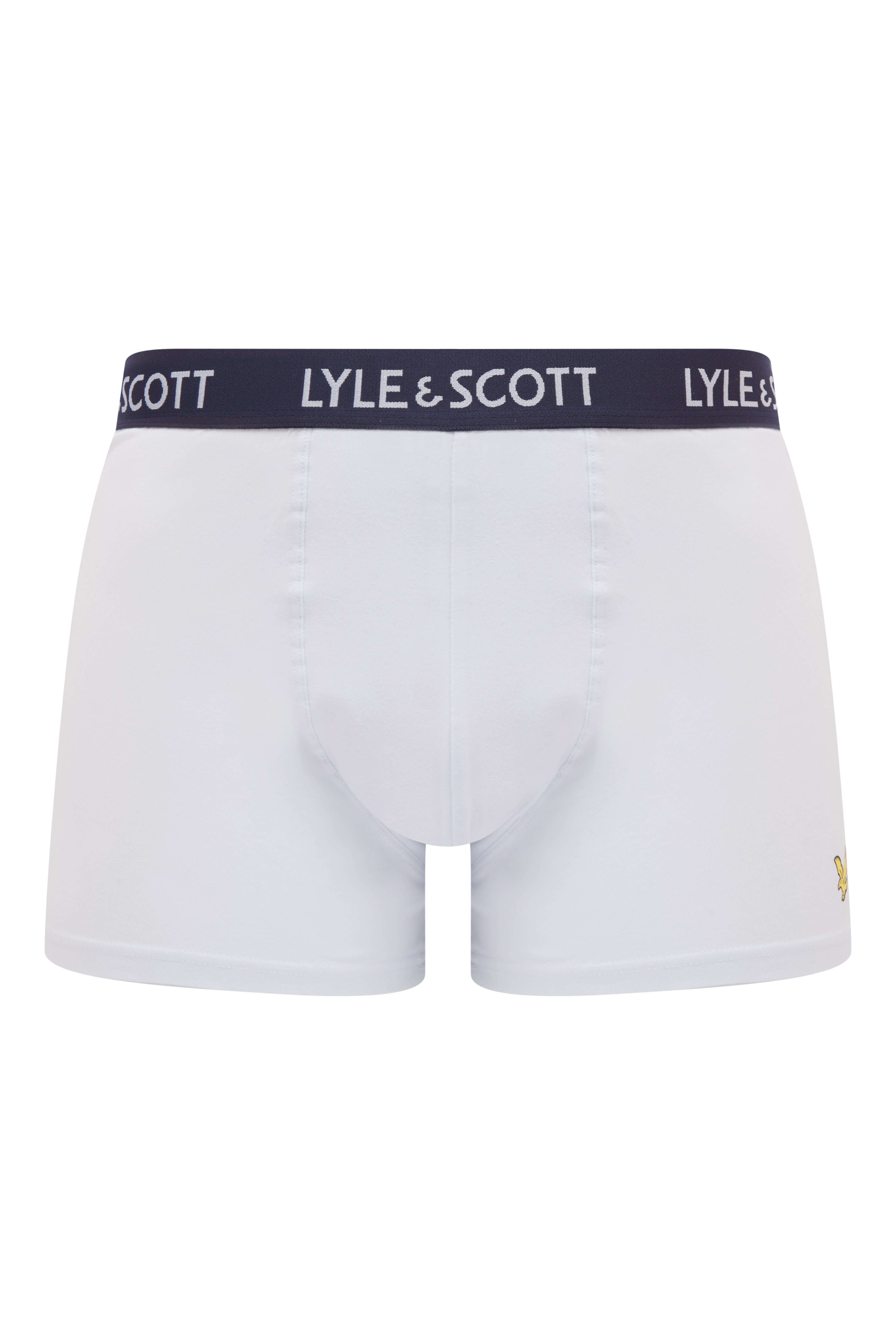 Lyle & Scott 3 Pack Barclay Men's Trunks - Multi Colour