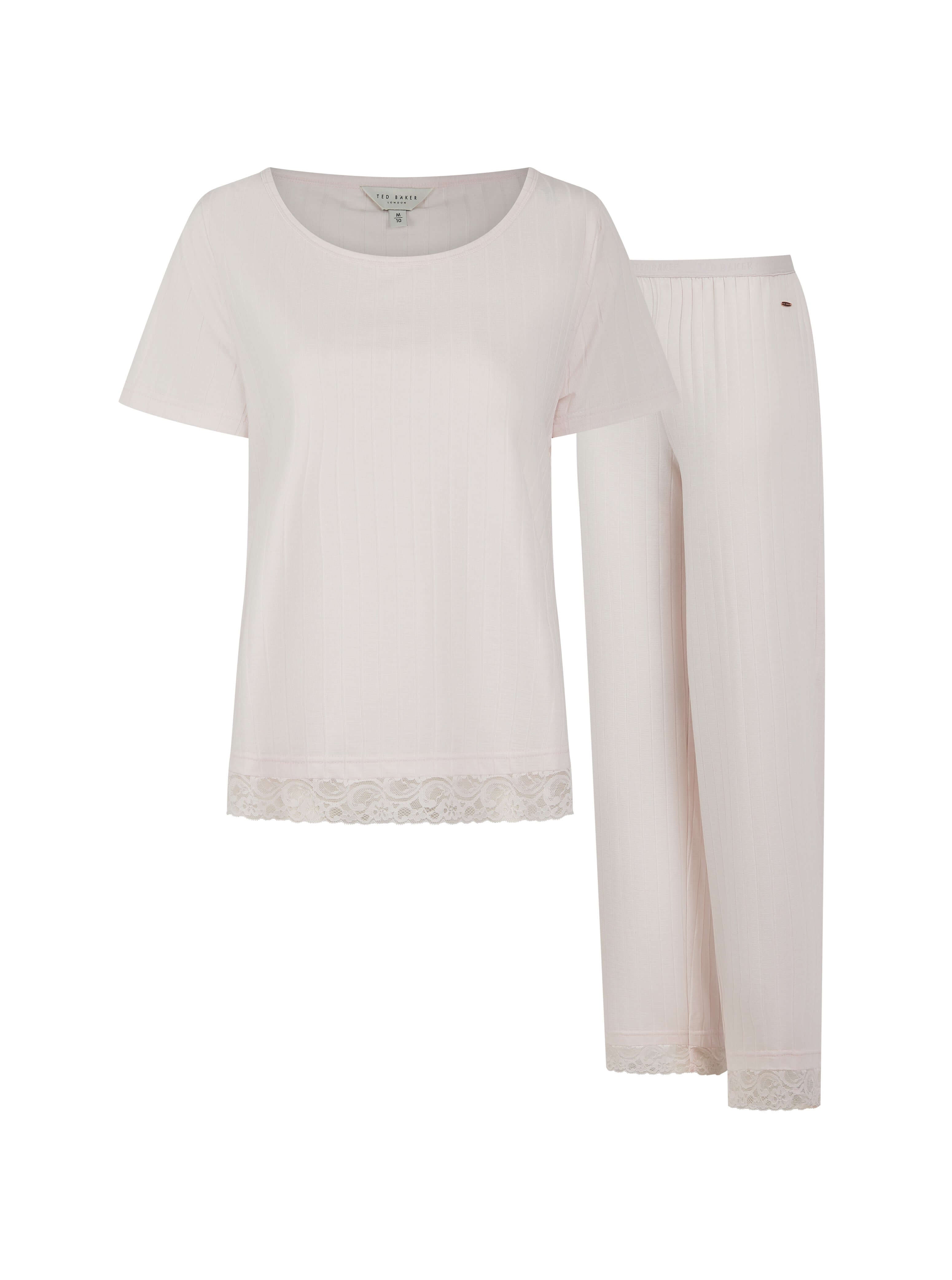 Ted Baker Betty Wide-Leg Pyjama Set – Shrinking Violet