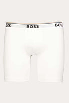 BOSS Men's Long Boxer Briefs – 3 Pack (Black / White / Grey )