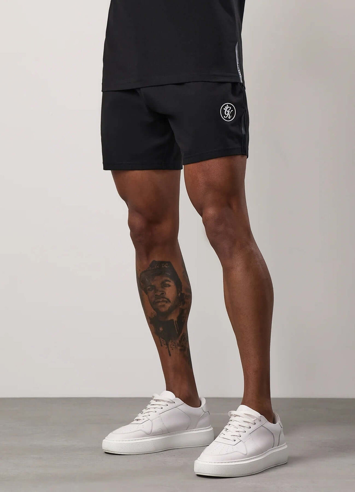 Gym King Pro Jersey Short - Black