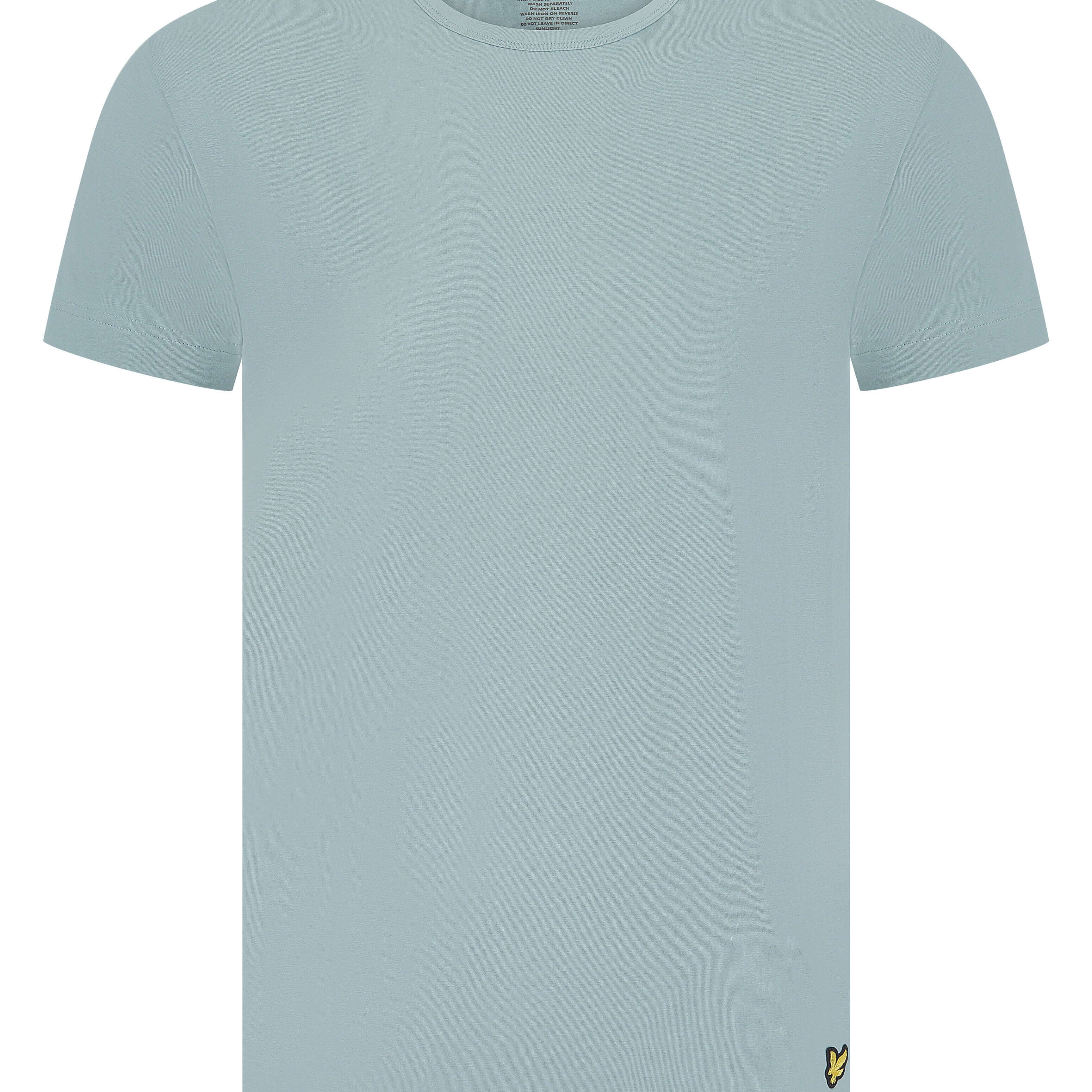 Lyle & Scott Cash T-Shirt and Cuffed Bottoms Lounge Set - Tourmaline / Peacoat