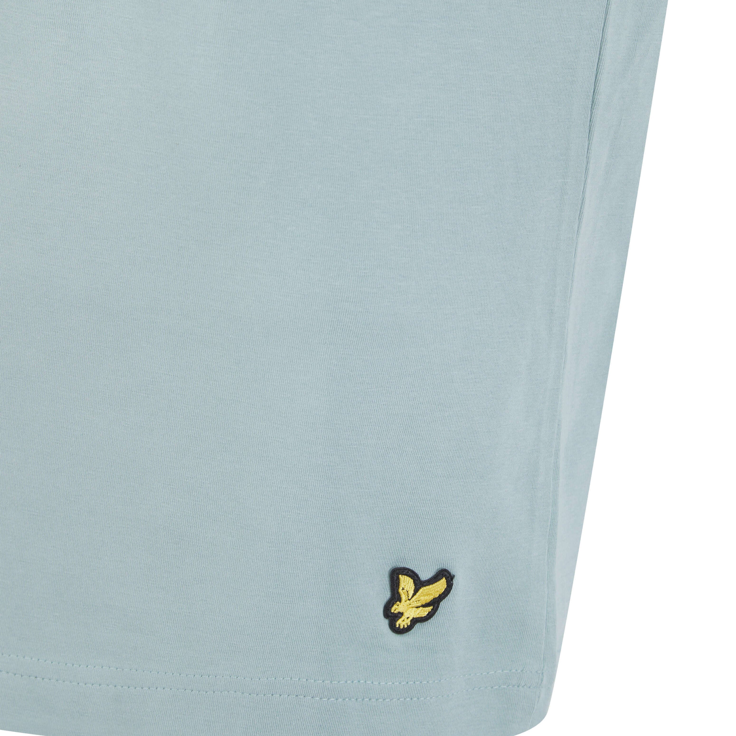 Lyle & Scott Cash T-Shirt and Cuffed Bottoms Lounge Set - Tourmaline / Peacoat