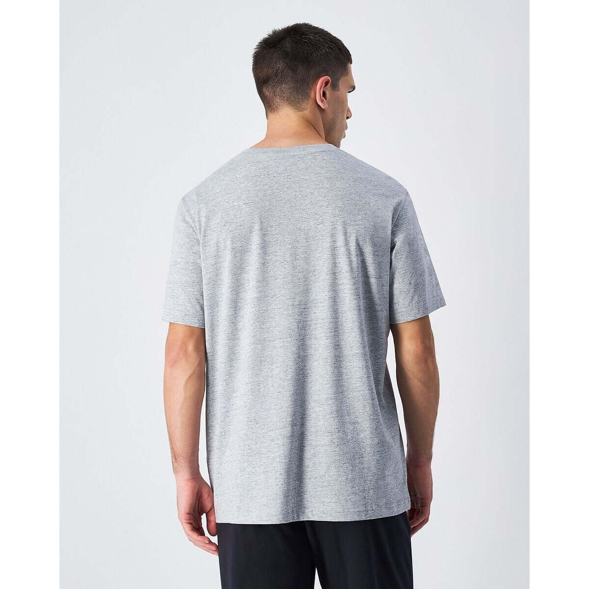 Champion Pack of 2 T-Shirts with Short Sleeves - Grey / Black