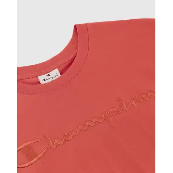 Champion Big Tonal Cotton T-Shirt - Summer Fig