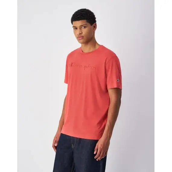 Champion Big Tonal Cotton T-Shirt - Summer Fig