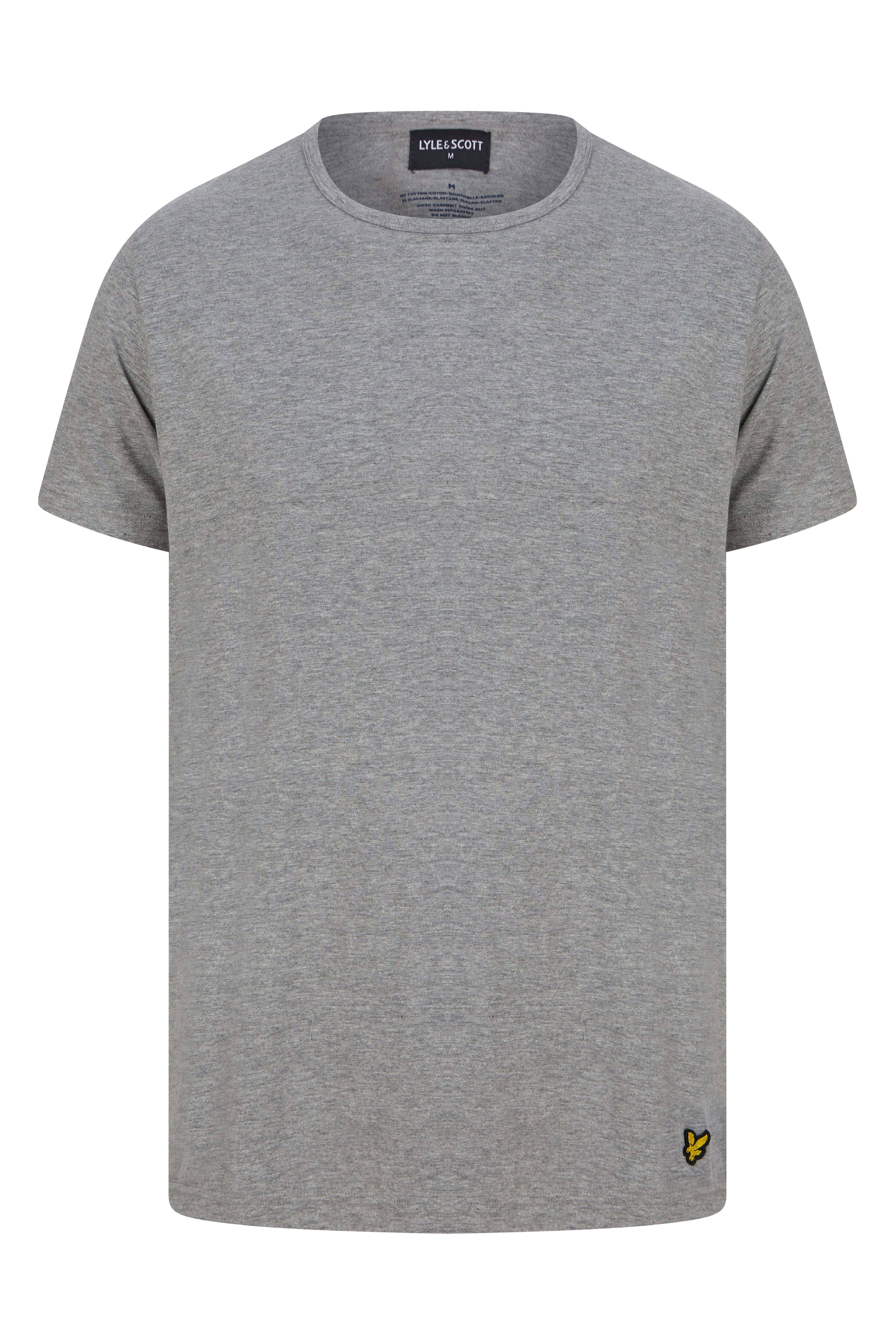 Lyle & Scott Charlie Shorts Lounge Set - Grey Marl / Peacoat