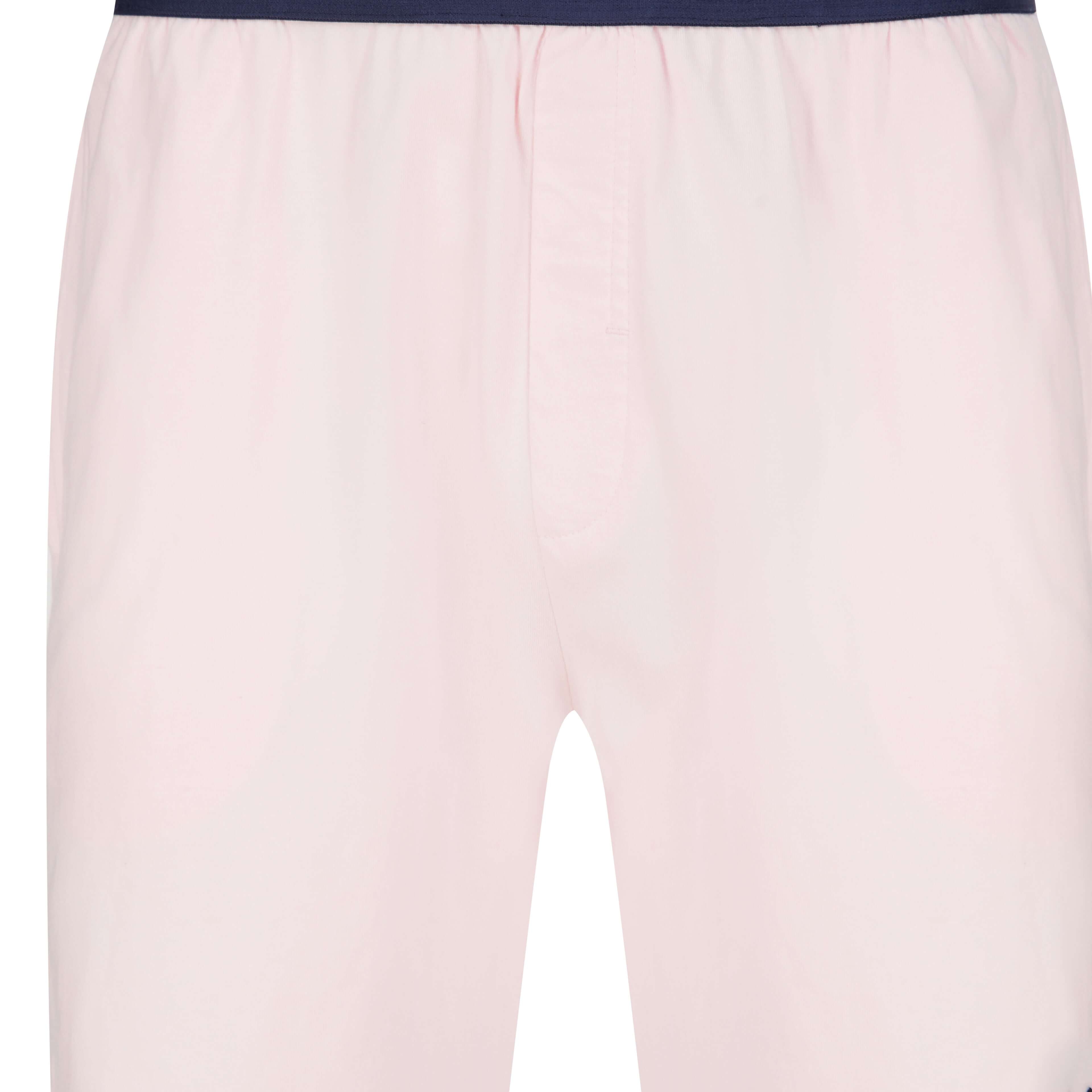 Lyle & Scott Charlie Shorts Lounge Set - Peacoat/Pink Primrose