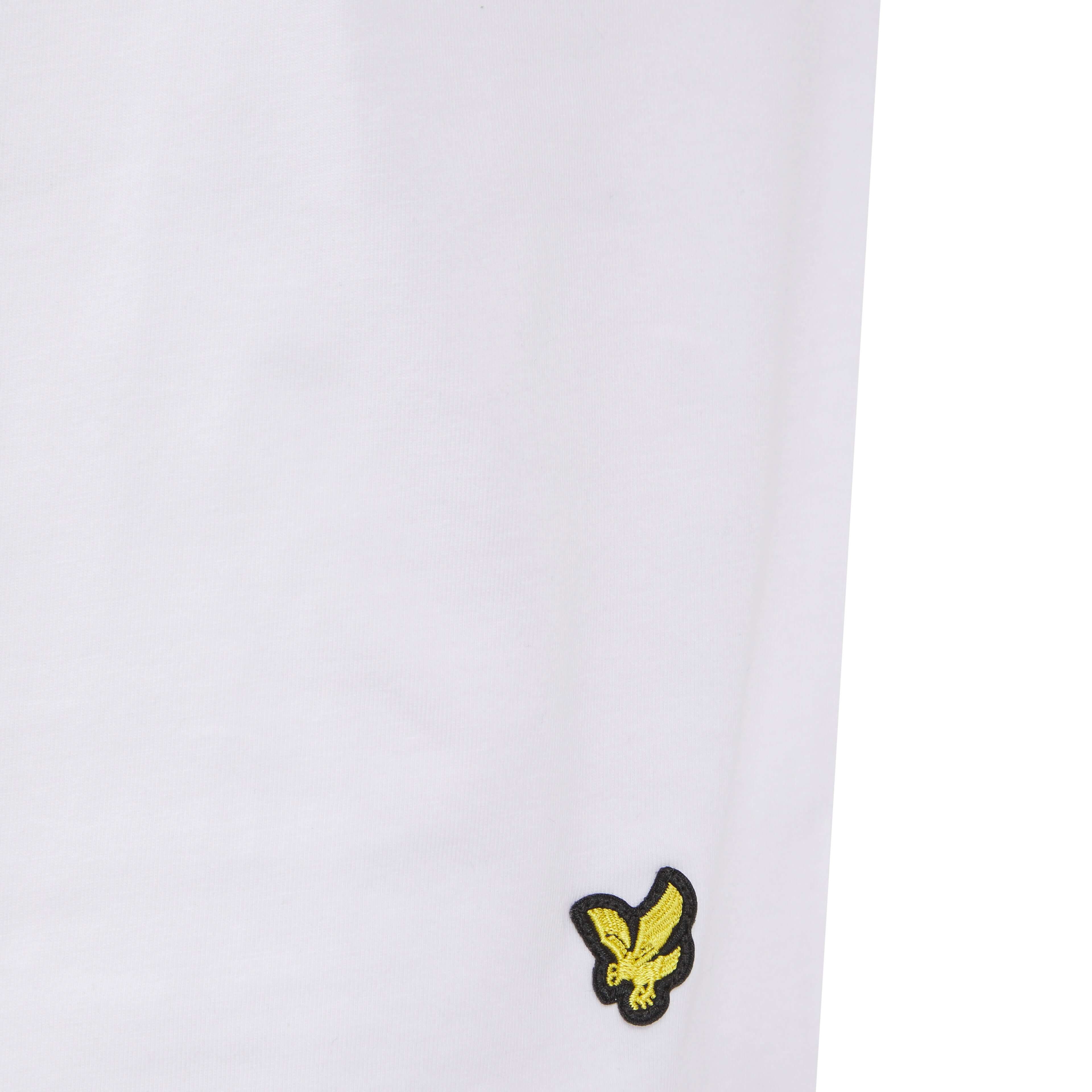 Lyle & Scott Charlie Shorts Lounge Set - Bright White / Earth Red