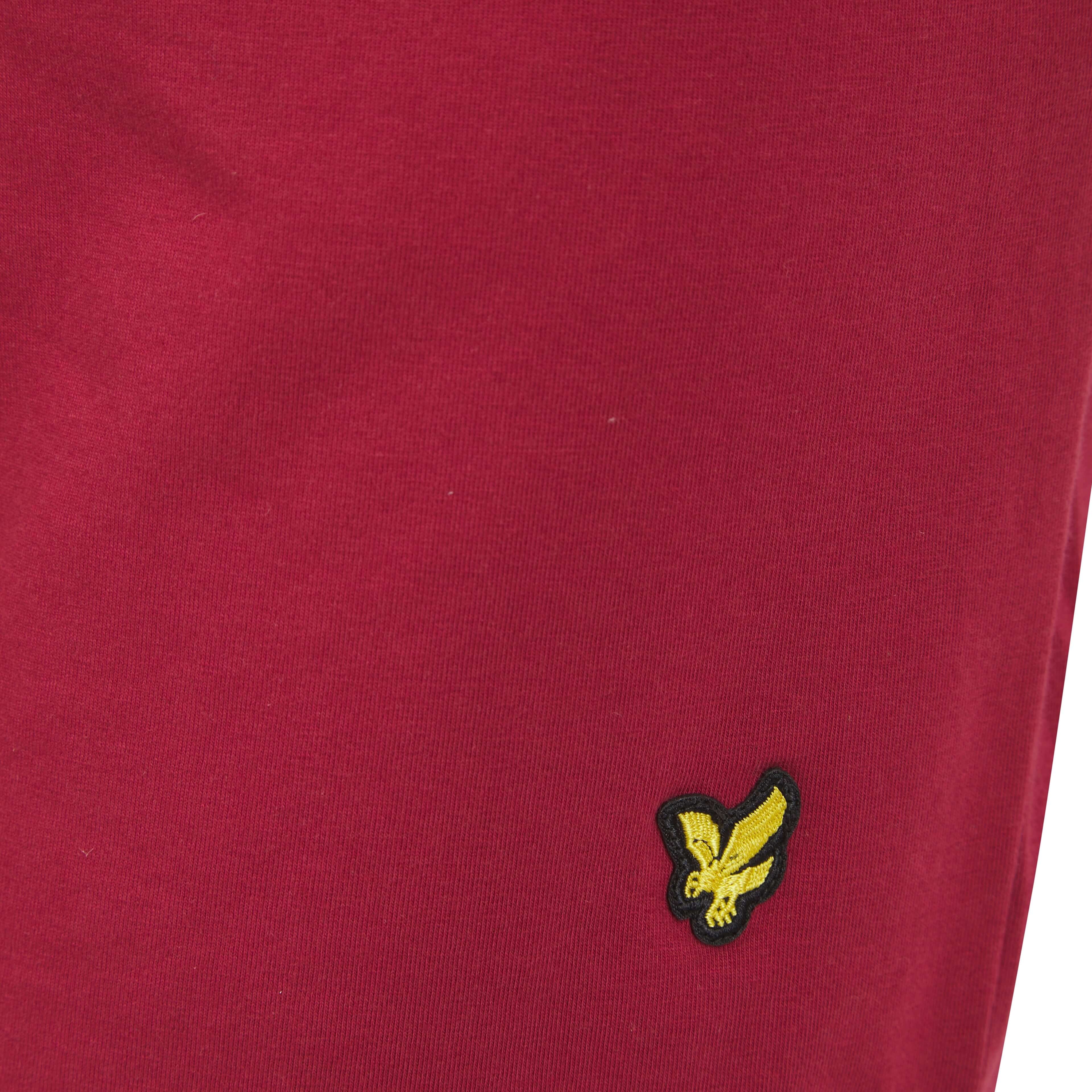 Lyle & Scott Charlie Shorts Lounge Set - Bright White / Earth Red