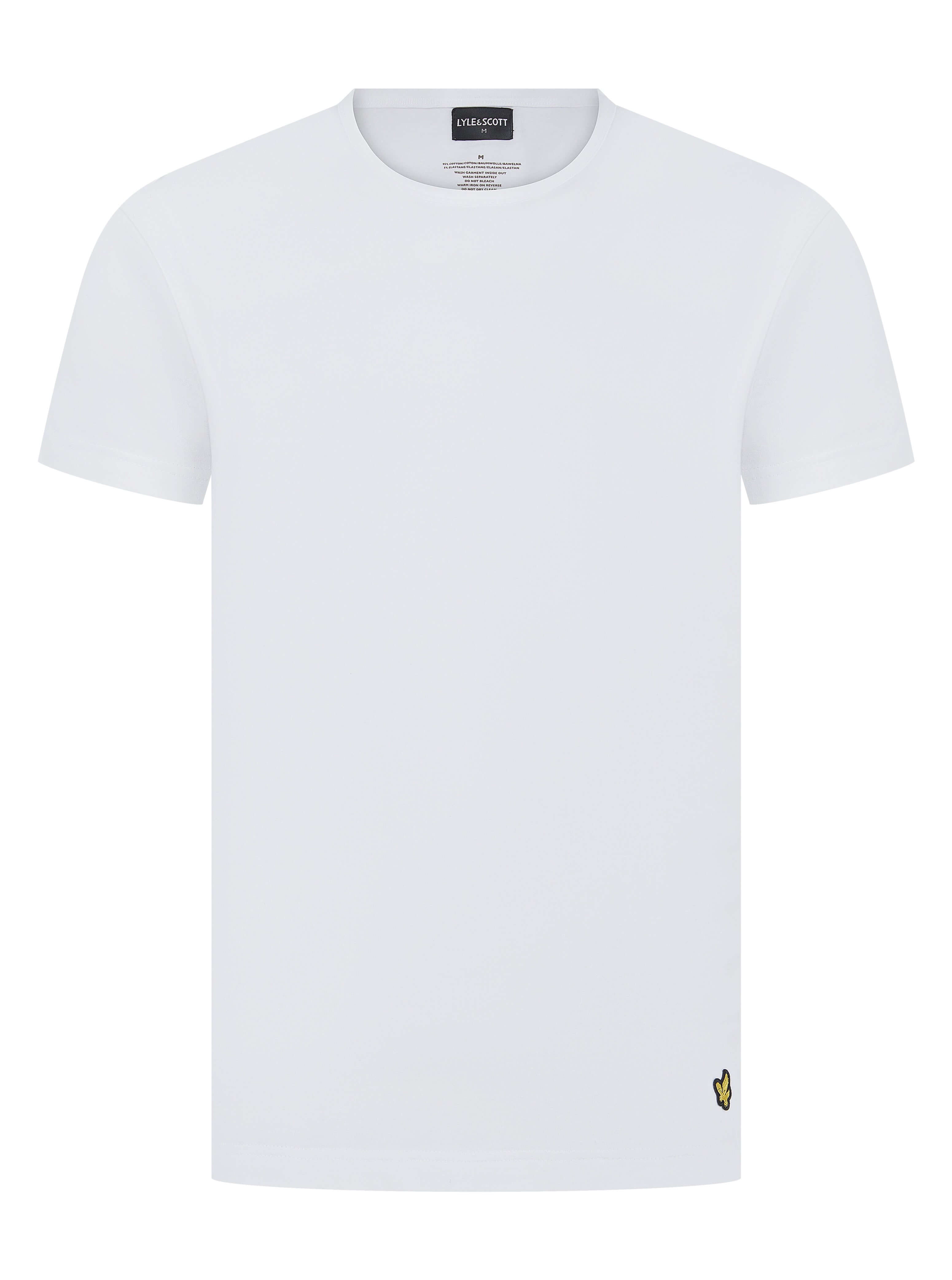 Lyle & Scott Charlie Shorts Lounge Set - Bright White / Tempest