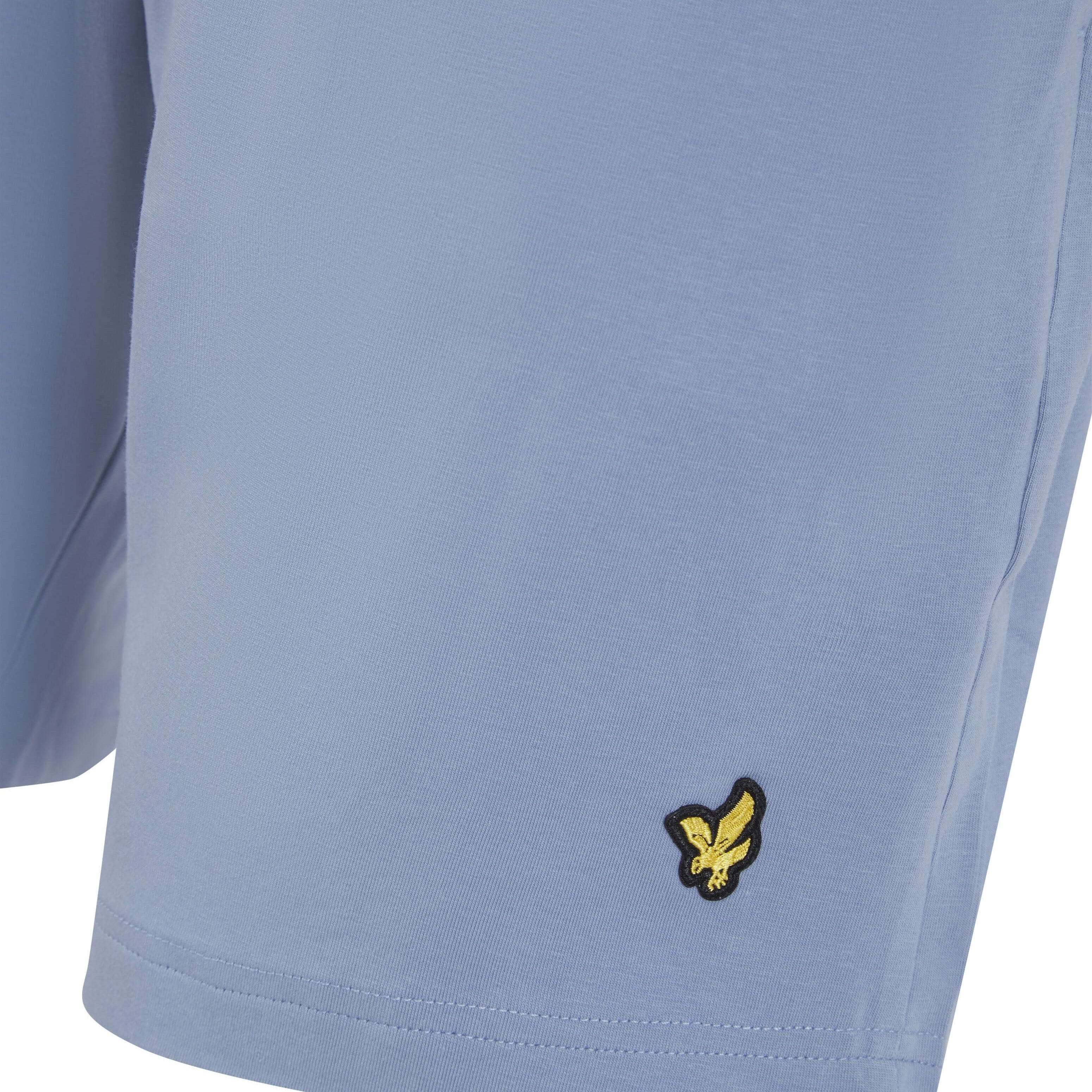 Lyle & Scott Charlie Shorts Lounge Set - Bright White / Tempest