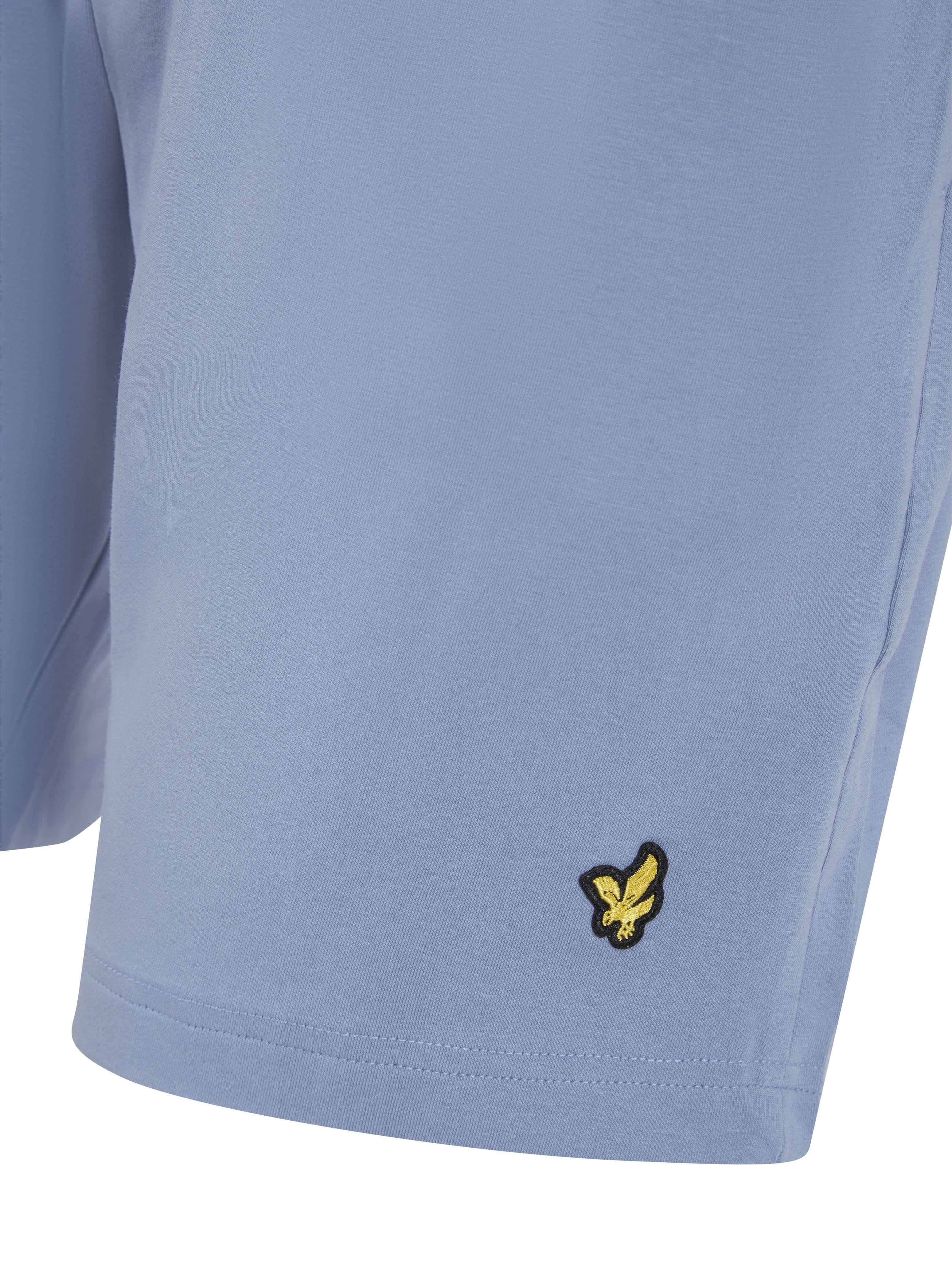 Lyle & Scott Charlie Shorts Lounge Set - Bright White / Tempest