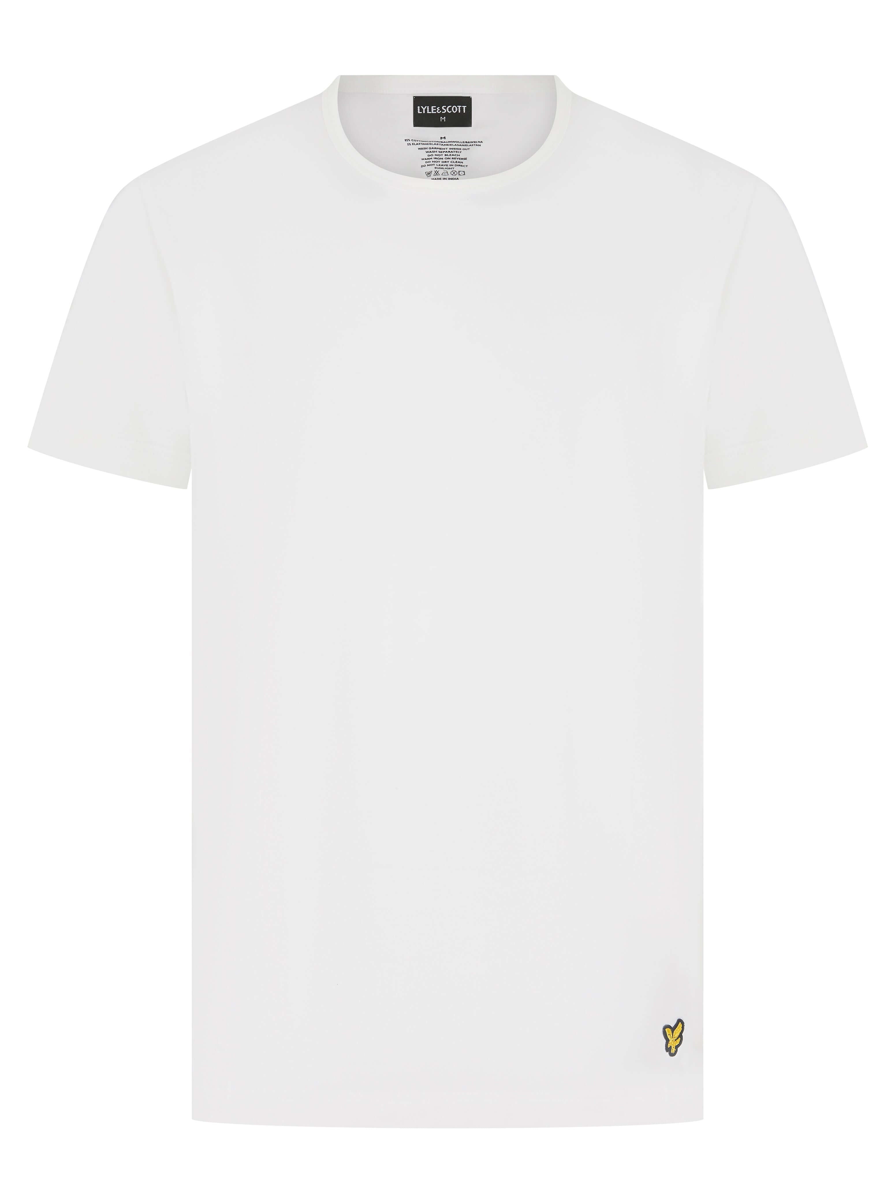 Lyle & Scott Charlie Shorts Lounge Set White / Grey - Image 2