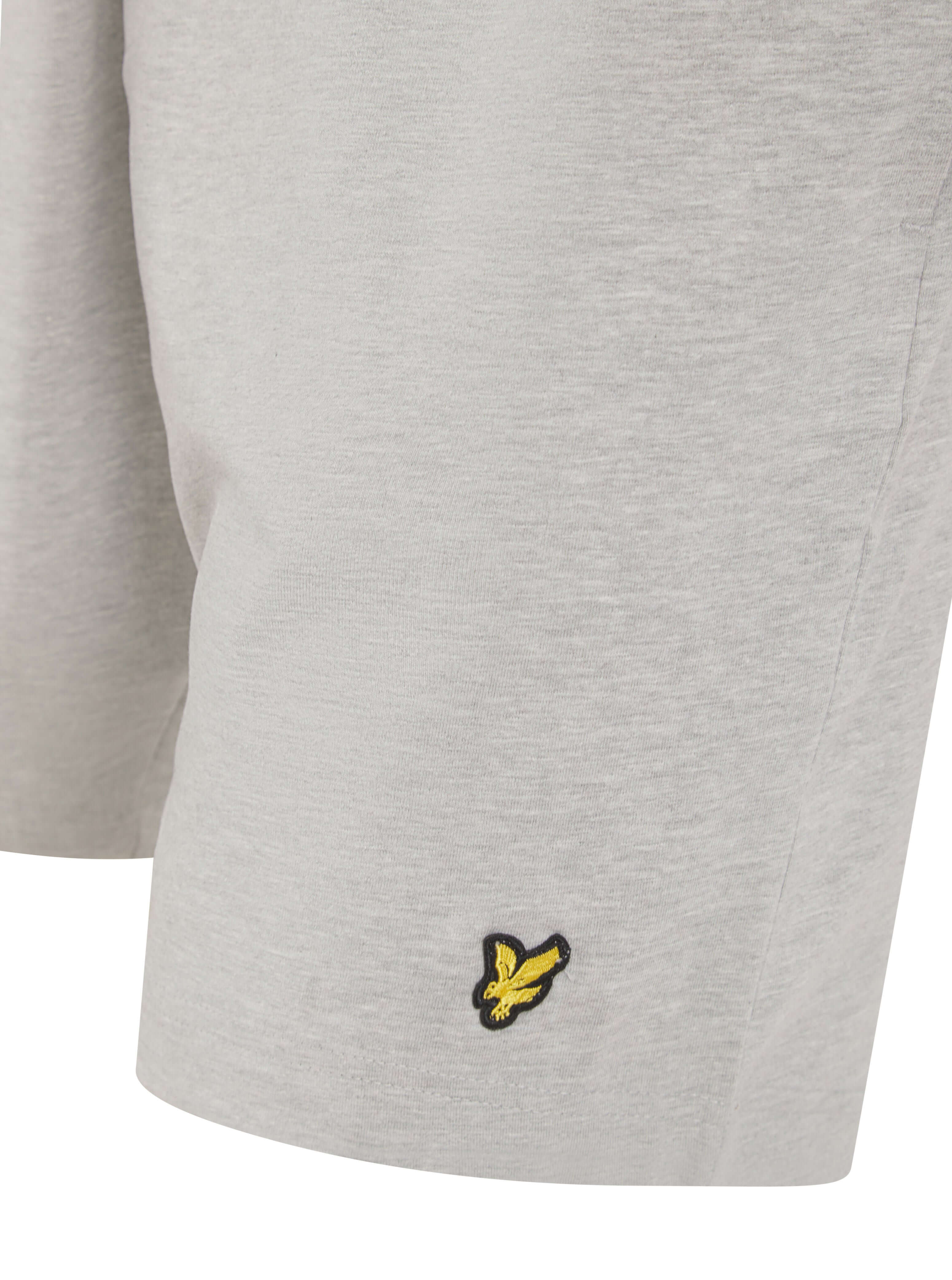Lyle & Scott Charlie Shorts Lounge Set White / Grey - Image 5