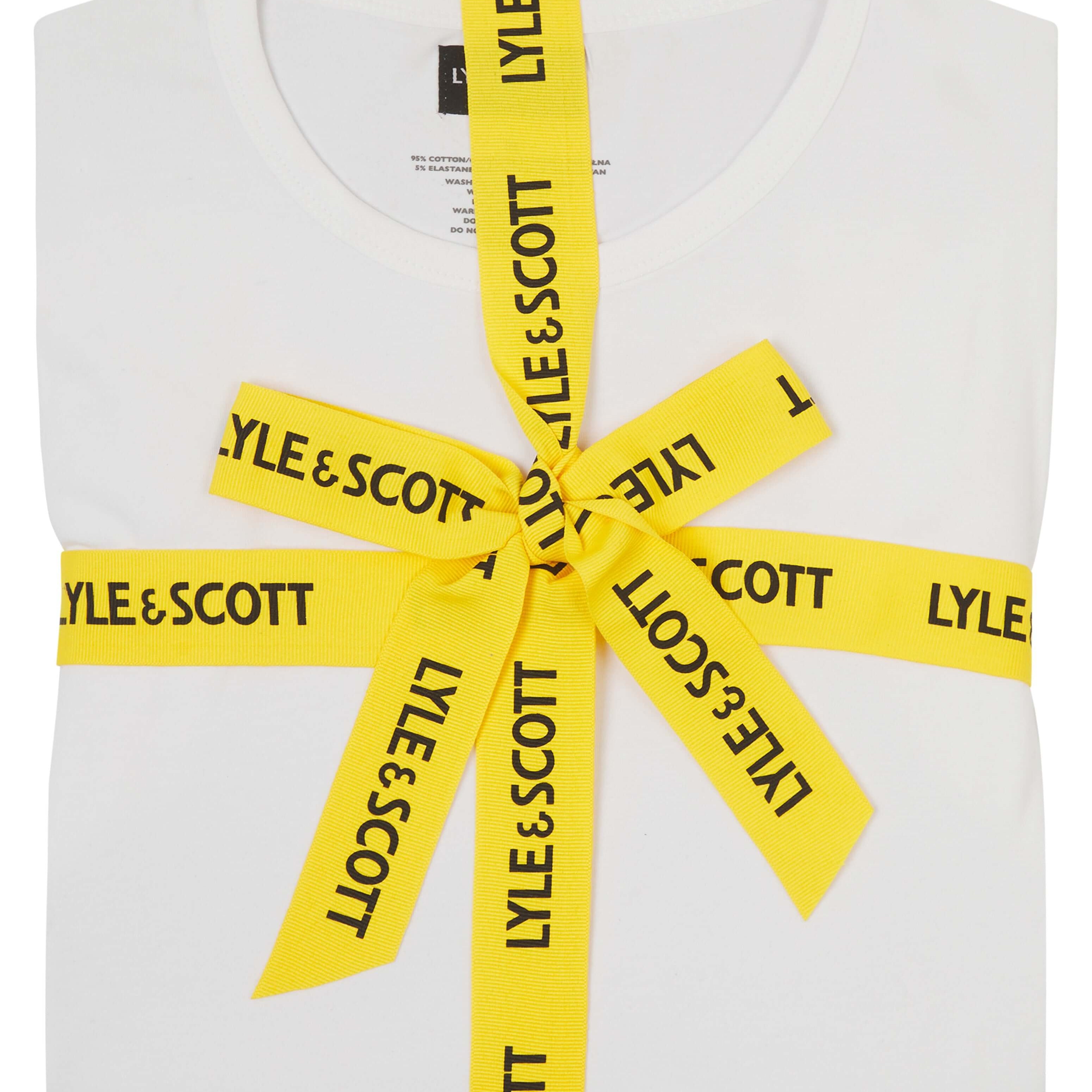 Lyle & Scott Charlie Shorts Lounge Set - Bright White / Grey Marl