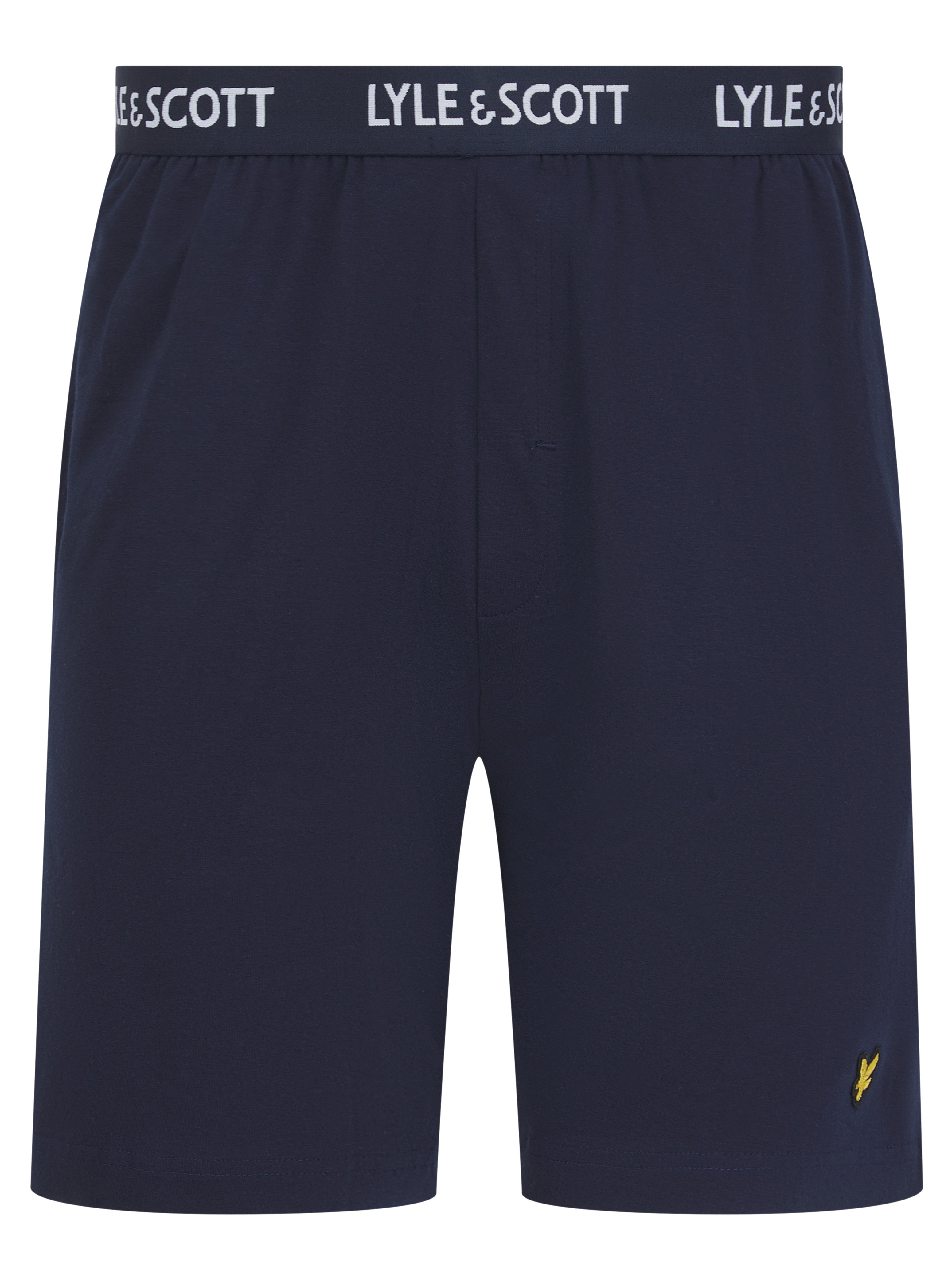 Lyle & Scott Charlie Shorts Lounge Set Teal / Navy - Image 4