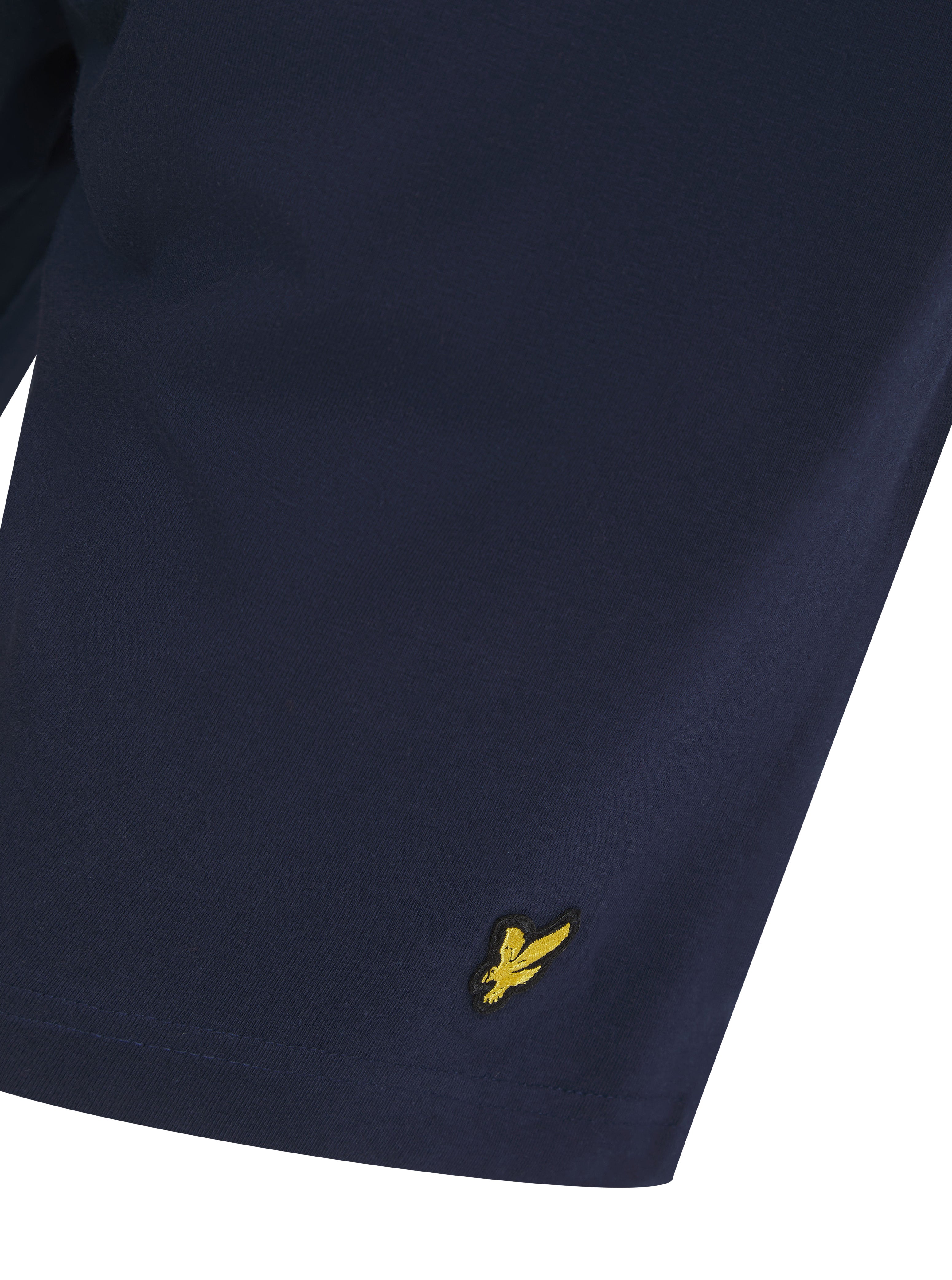 Lyle & Scott Charlie Shorts Lounge Set Teal / Navy - Image 5