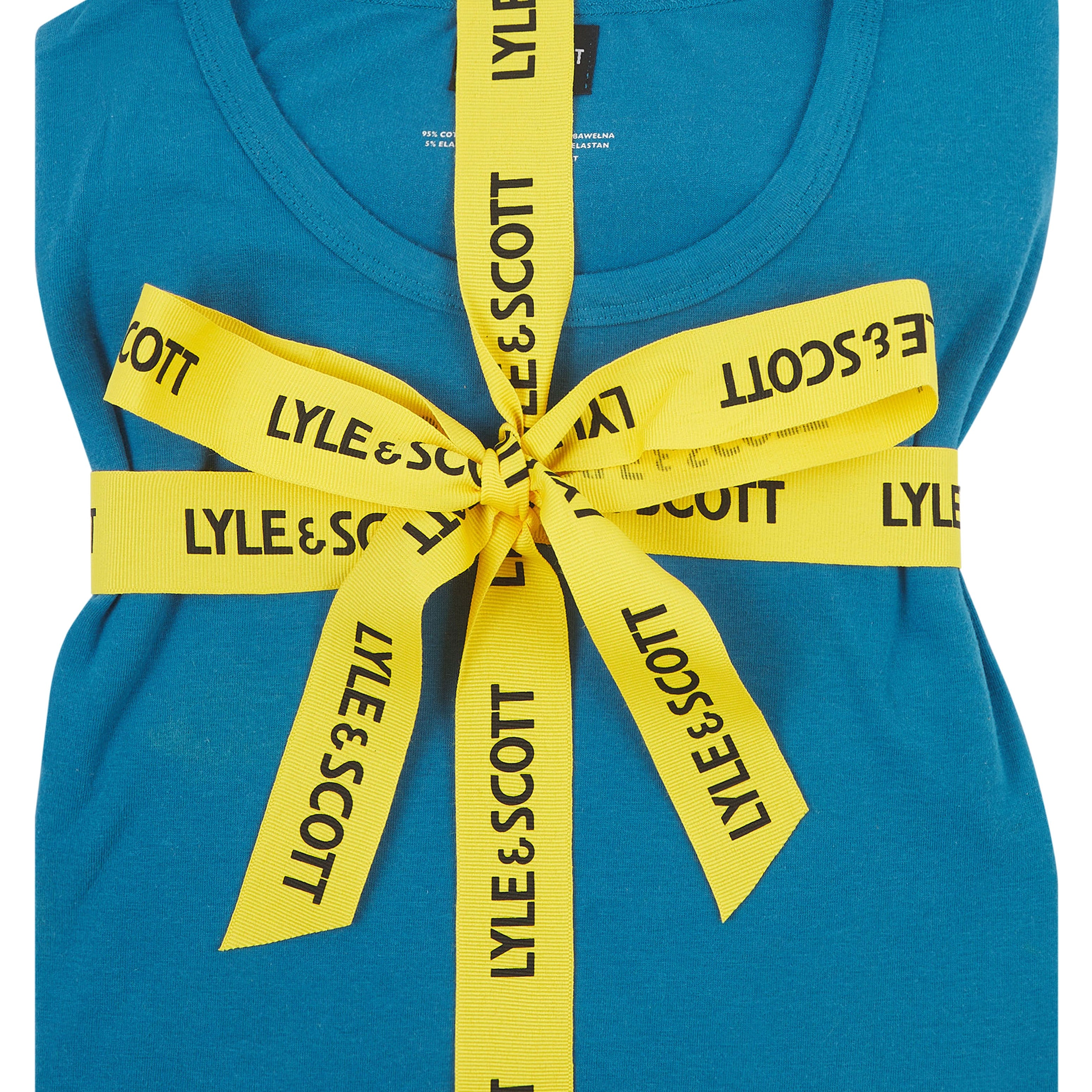 Lyle & Scott Charlie Shorts Lounge Set Teal / Navy - Image 6