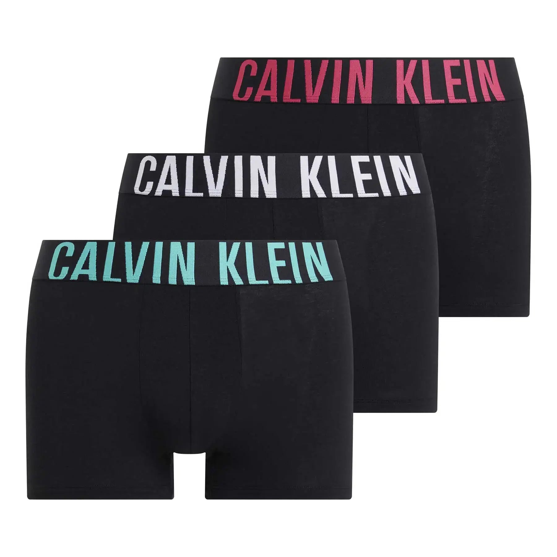 Calvin Klein Underwear 3 Pack Intense Power Cotton Boxers - Black - Multi