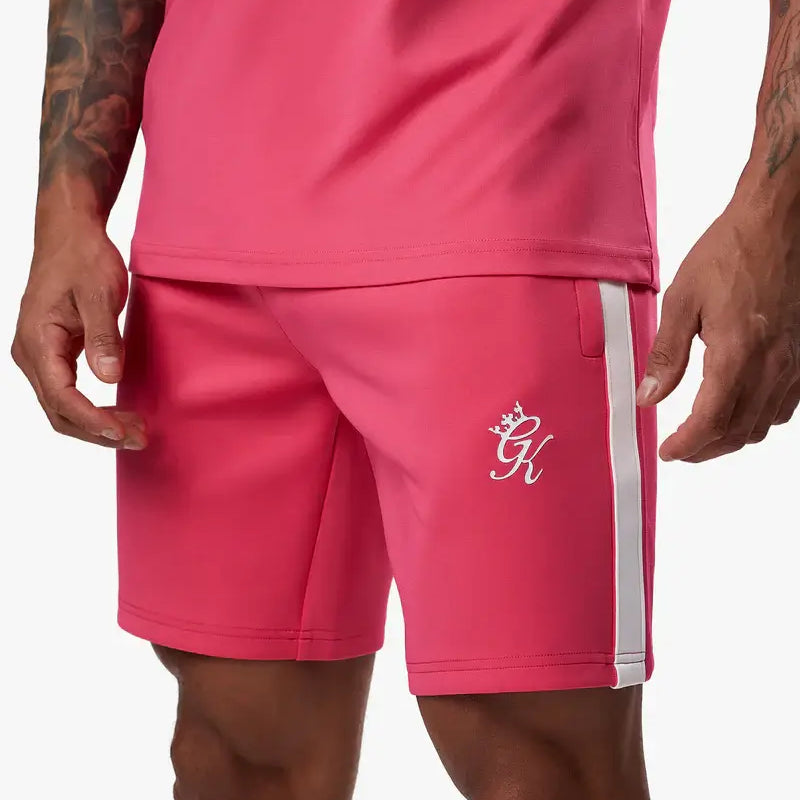 Gym King Core Plus Poly Short - Fuchsia