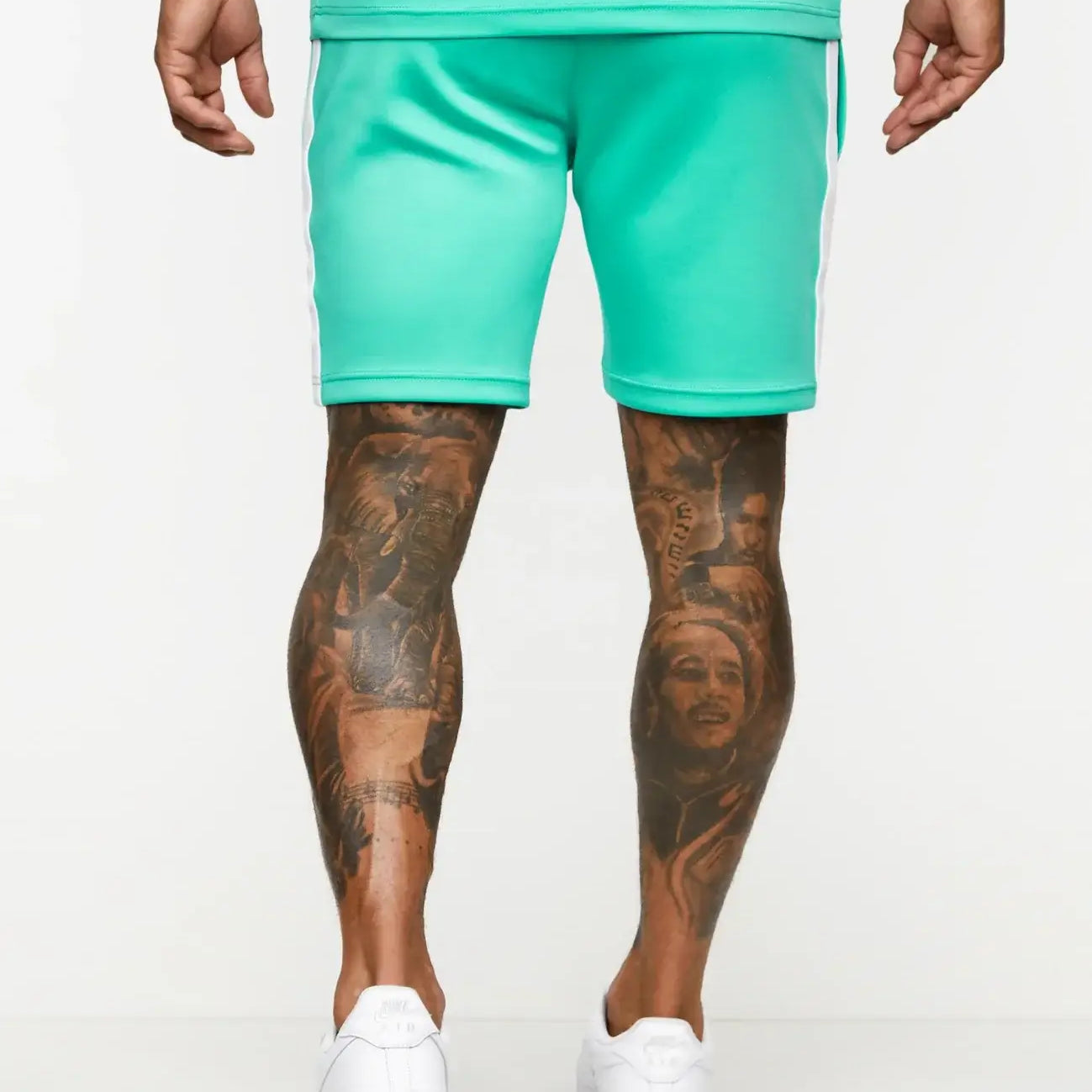 Gym King Core Plus Poly Short - Marine Green
