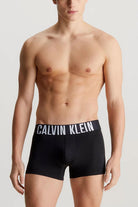 Calvin Klein Underwear 3 Pack Intense Power Cotton Trunks - Black, Multi Colour Logo